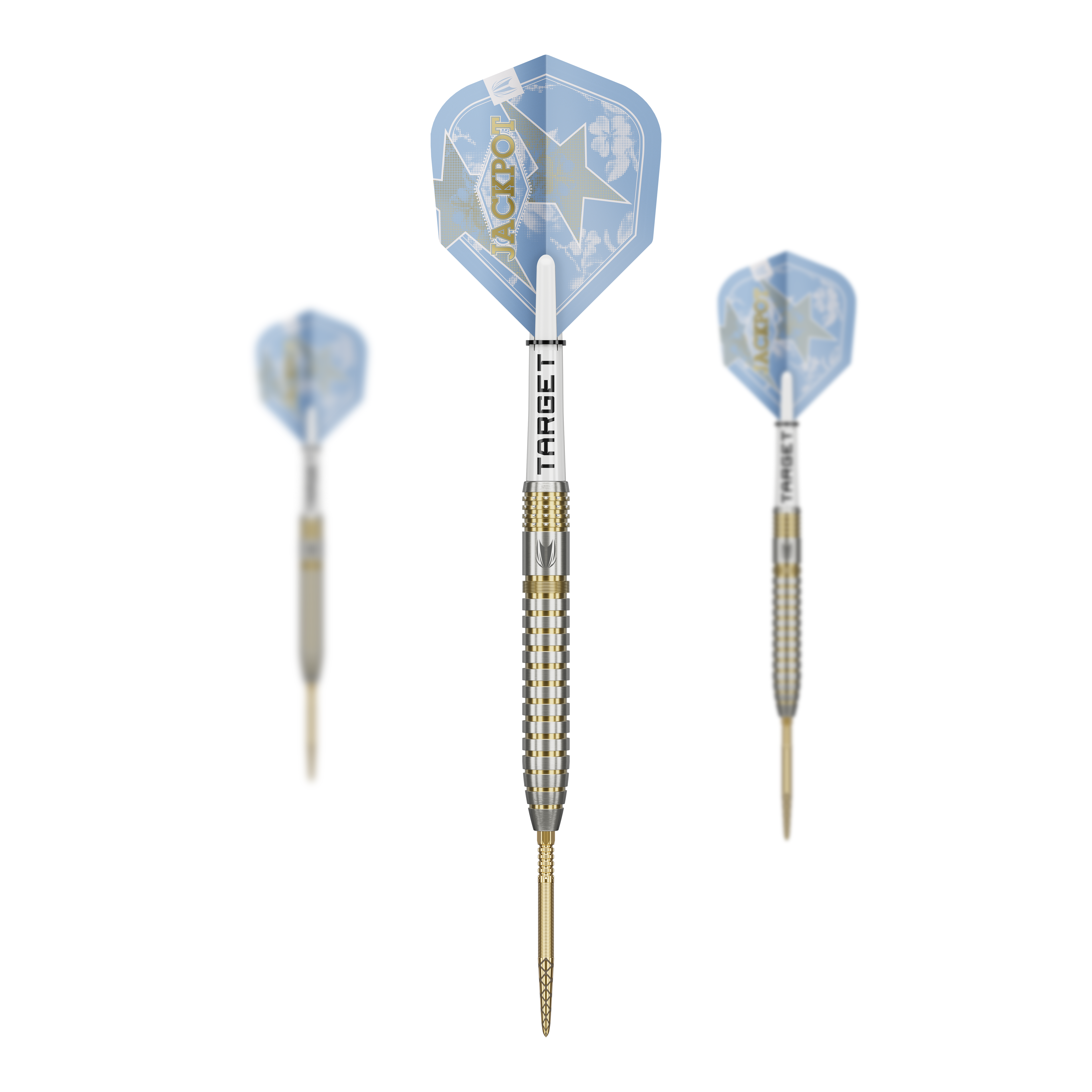 Target Adrian Lewis Showdown Swiss Points Steeldarts Zu sehen sind die Target Adrian Lewis Showdown Swiss Points Steeldarts. Es handelt sich um hochwertige Darts mit Swiss Points Spitzen.