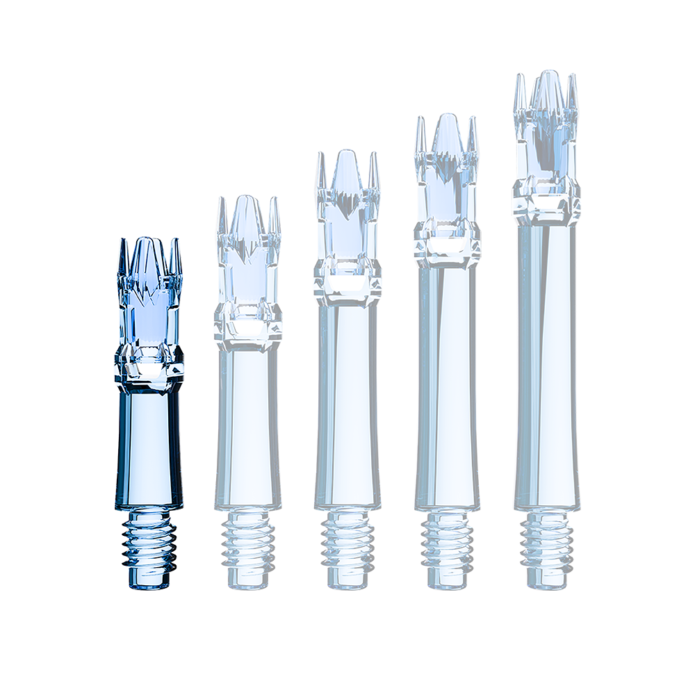 L-Style L-System Replacement Shafts - Clear Blue