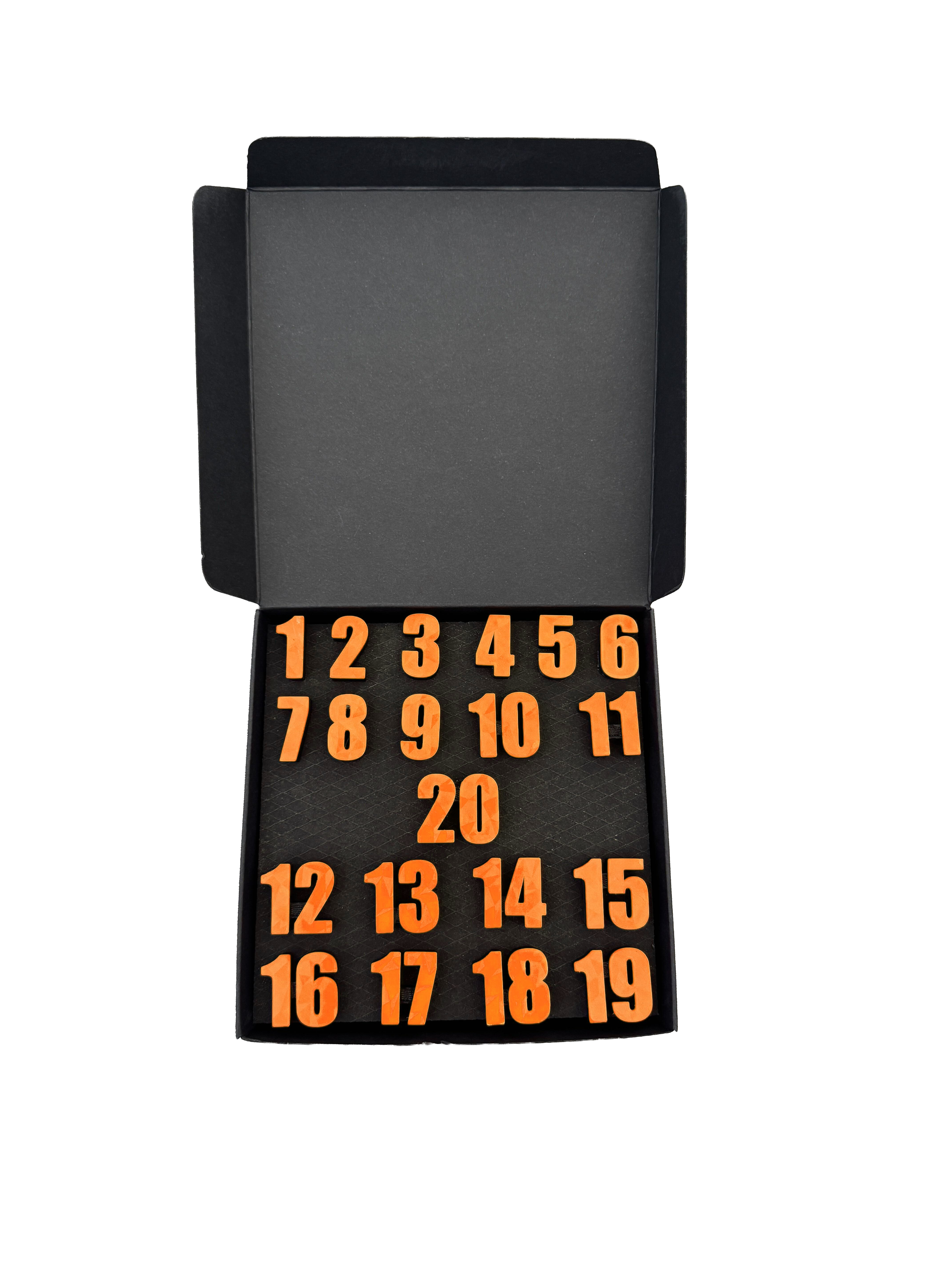 Das Bild zeigt eine Box mit der Aufschrift Classic Orange. Die Verpackung ist im gleichen Stil gehalten.