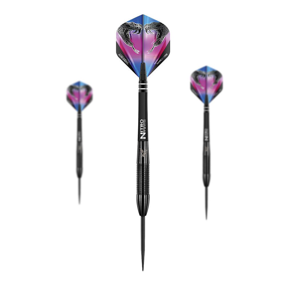 Red Dragon Peter Wright Snakebite 3 Black Steel darts