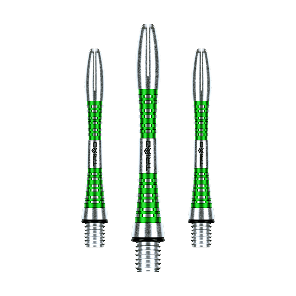 Winmau Triad Aluminum Shafts - Green