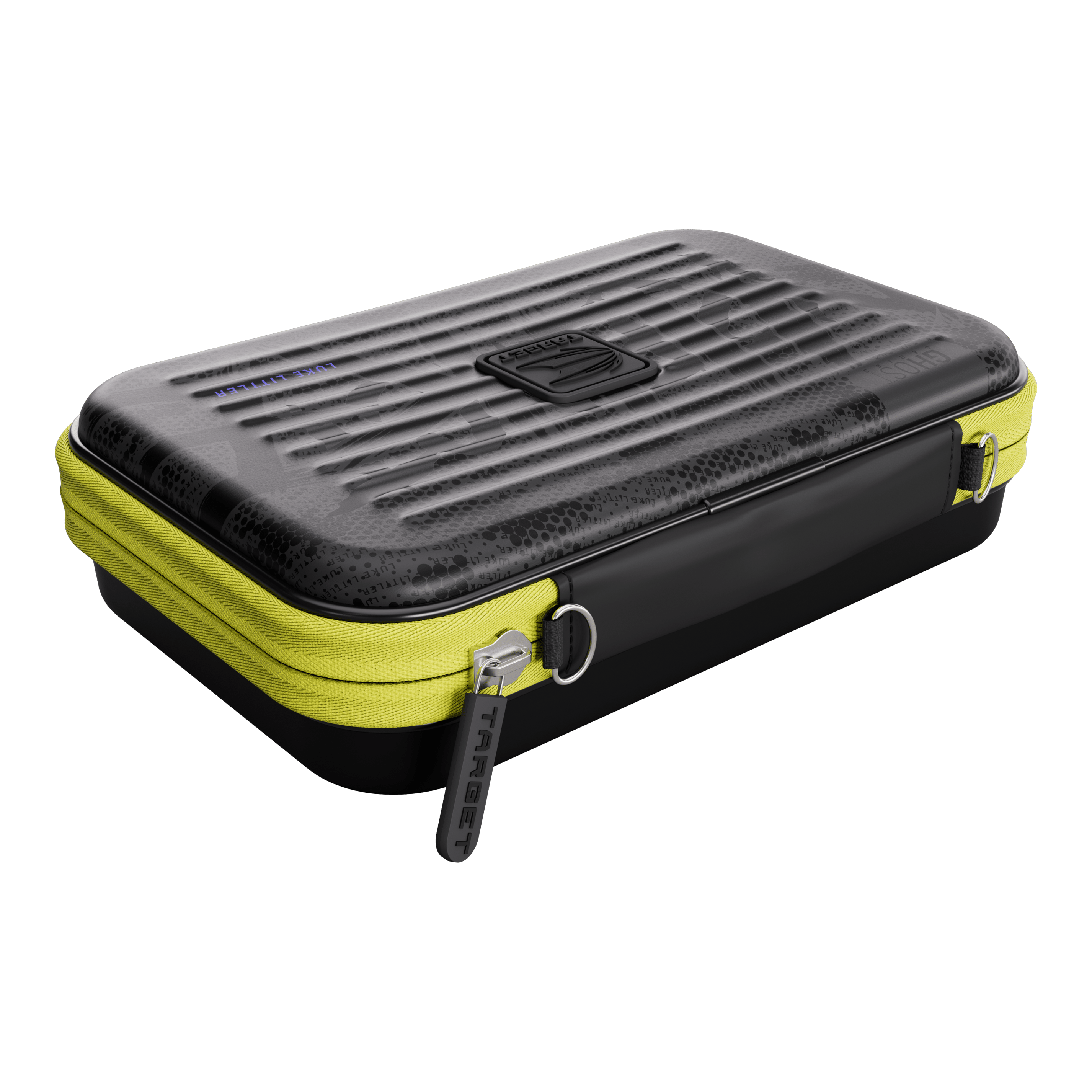 Takoma XL Ghost Series Luke Littler dart case Abgebildet ist das Takoma XL Ghost Series Luke Littler Dartcase. Dieses Etui dient zur sicheren Aufbewahrung von Darts.