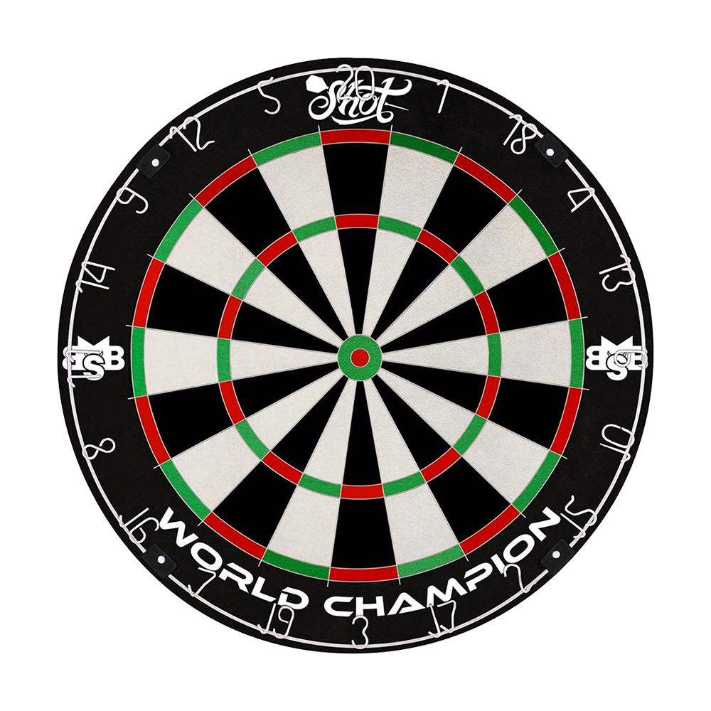 Shot Michael Smith Competition steel dart board