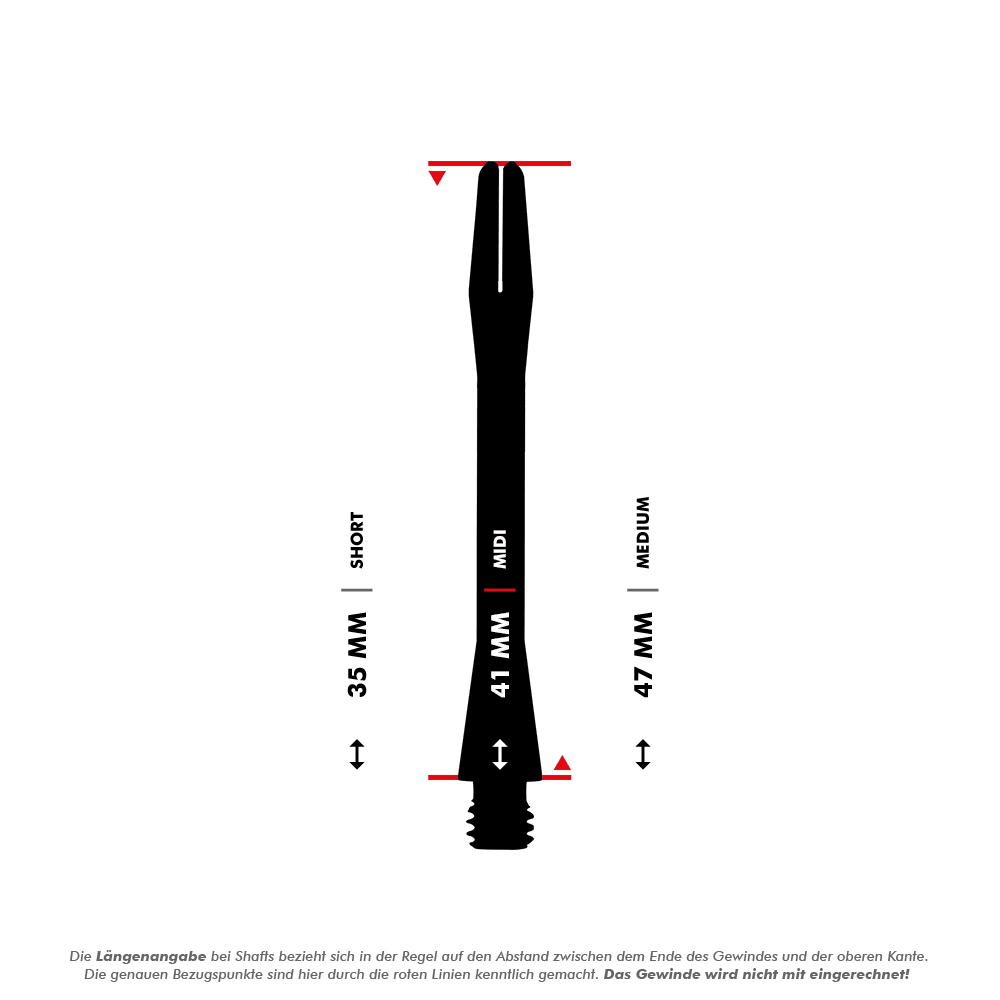 Harrows Keramic Shafts - Gun Metal