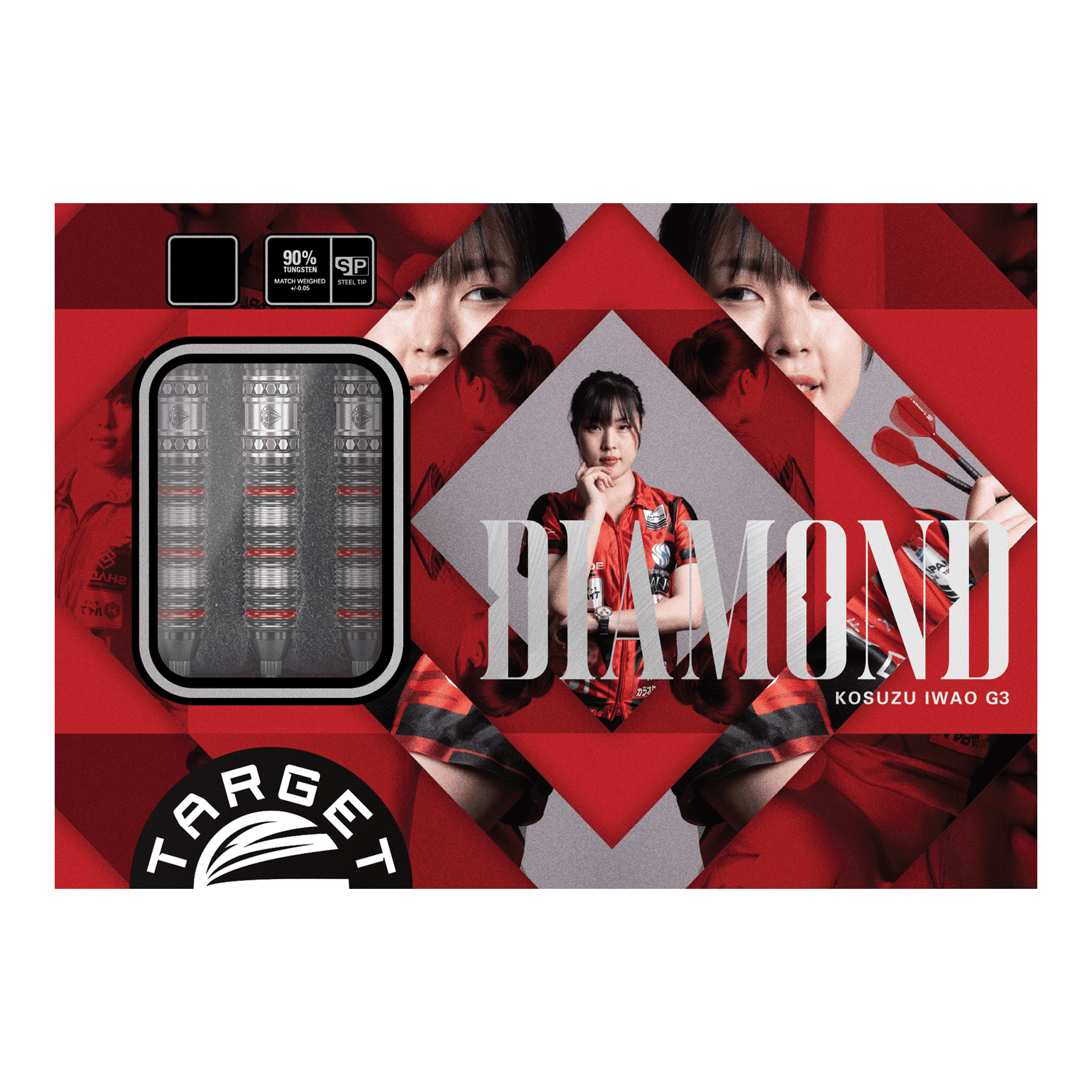 Target Japan Prime Series Diamond GEN3 steel darts