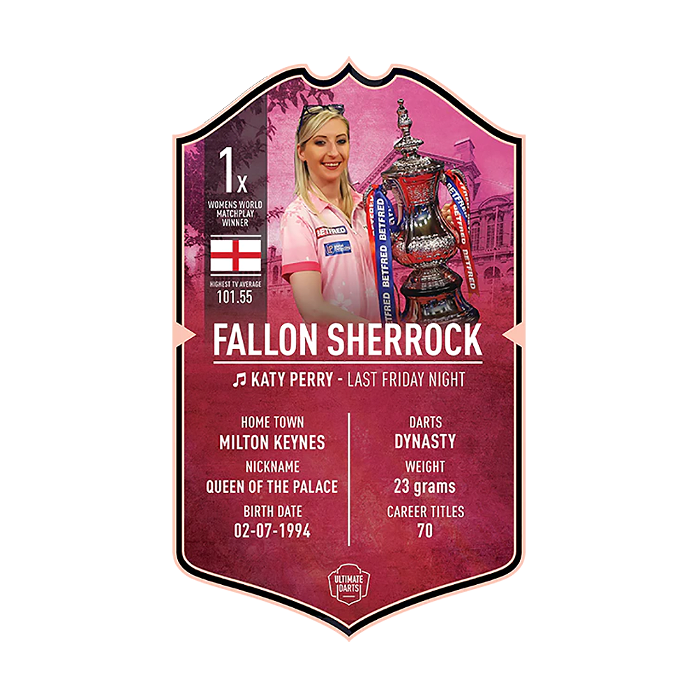 Ultimate Darts Card - Fallon Sherrock