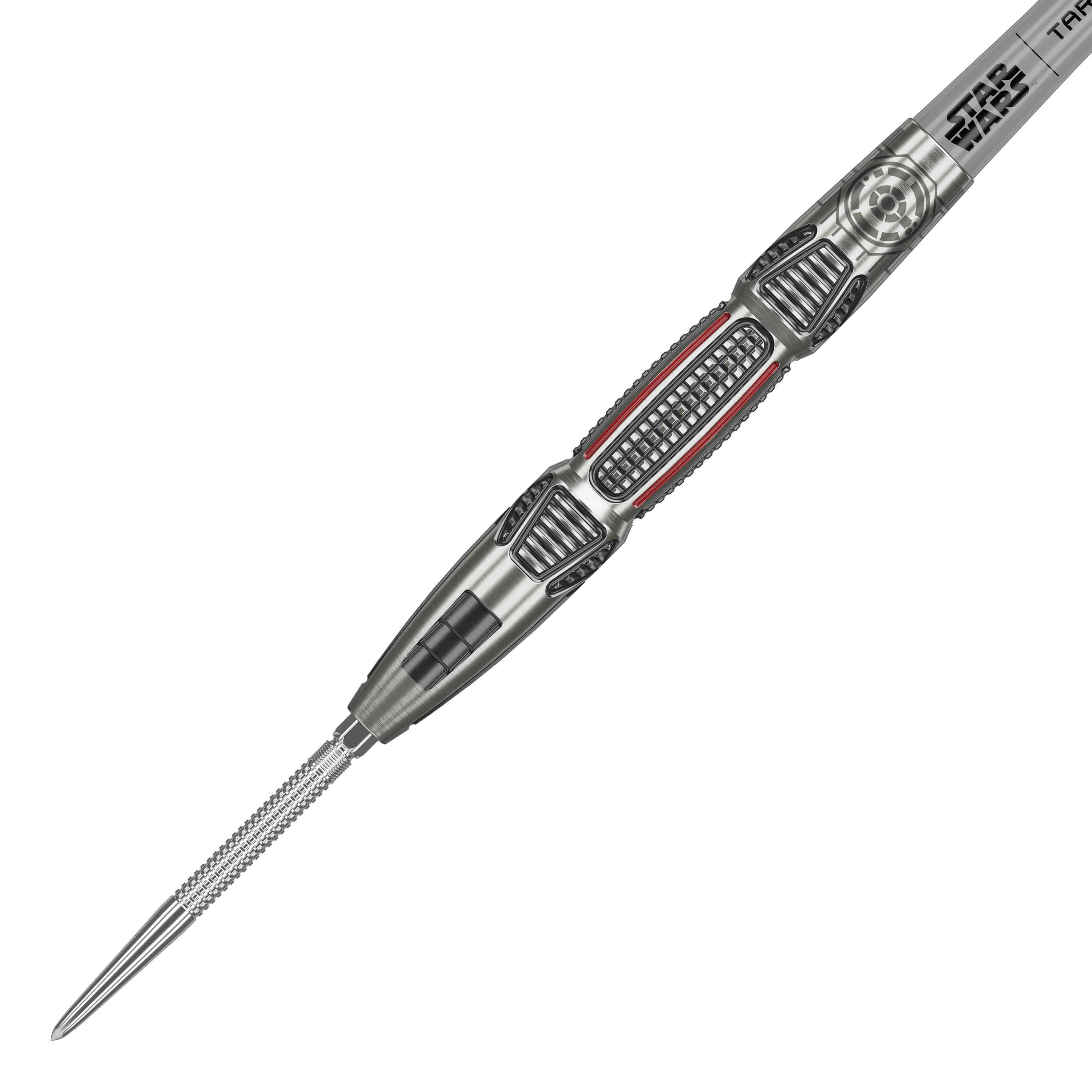 Target Star Wars X-Wing Swiss Point Steel Darts Dieses Bild zeigt die Target Star Wars X-Wing Swiss Point Steeldarts. Die Steeldarts sind speziell für Fans von Star Wars entworfen worden.