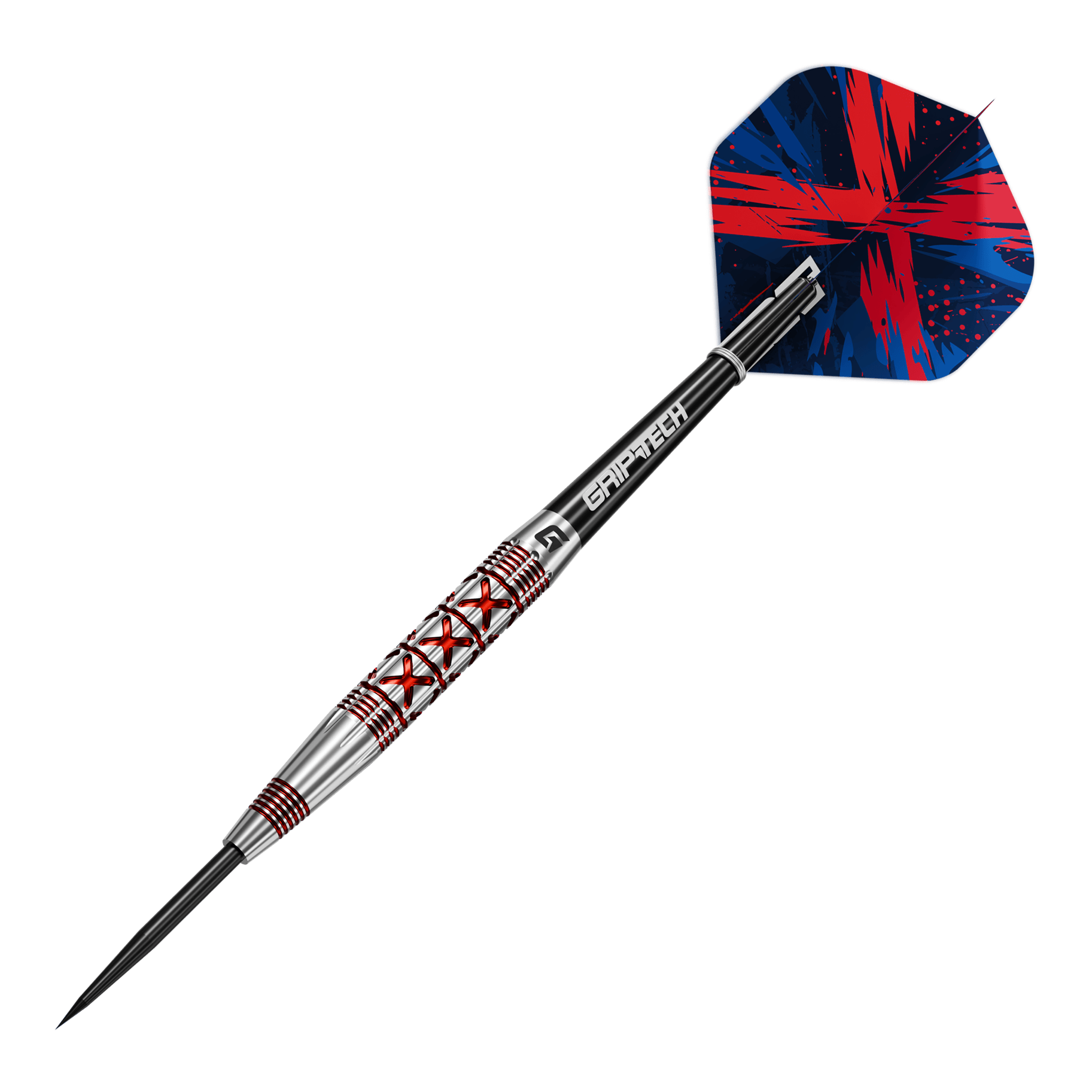 GOAT Strikes Steel Darts Das Bild zeigt das Produkt GOAT Strikes Steeldarts. Es handelt sich um Steeldarts, die besonders für Präzisionsspiele geeignet sind.