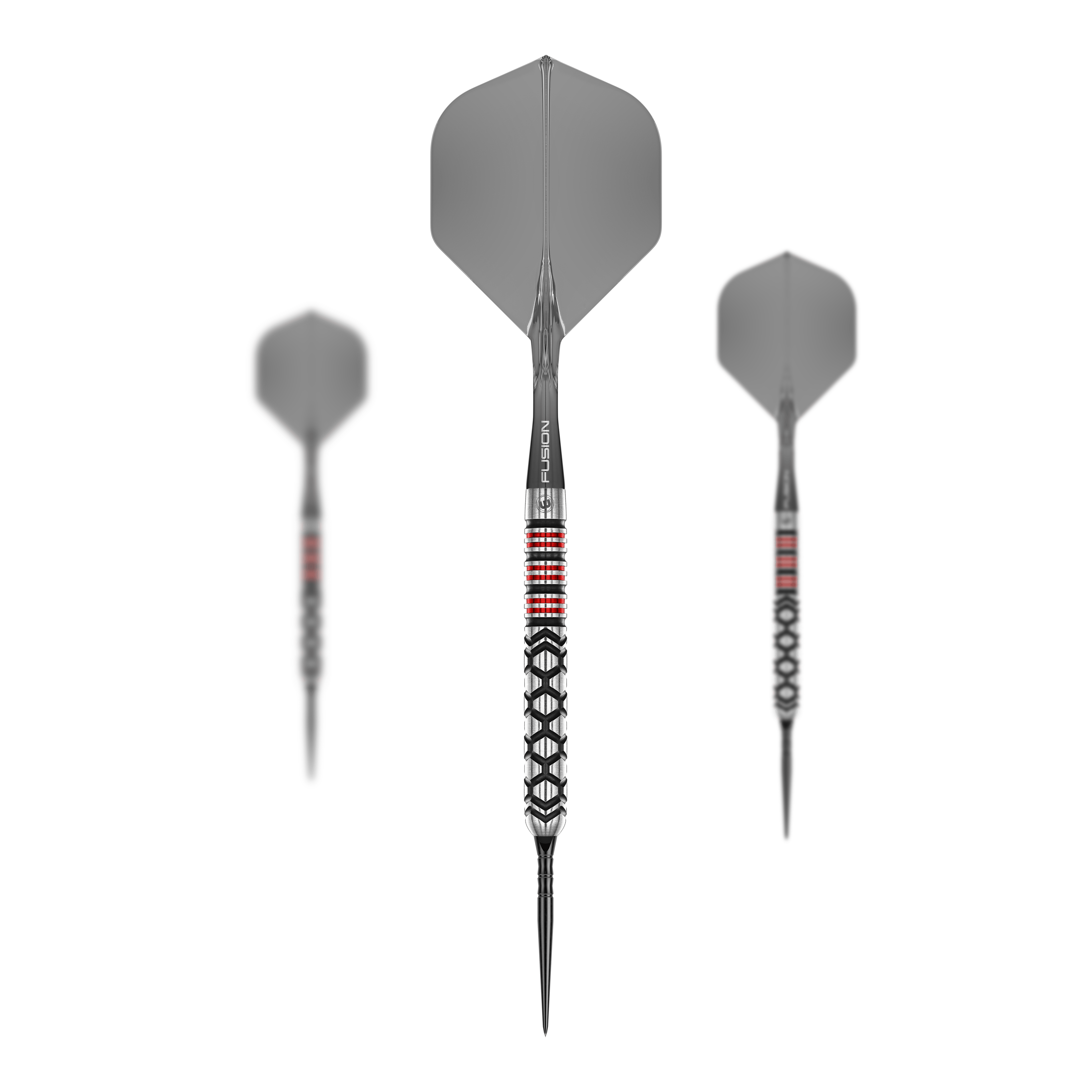 Winmau Fornax Parallel Switch Point Steeldarts Das Bild zeigt ein Set der Winmau Fornax Parallel Switch Point Steeldarts. Das Set eignet sich ideal für ambitionierte Dartspieler.