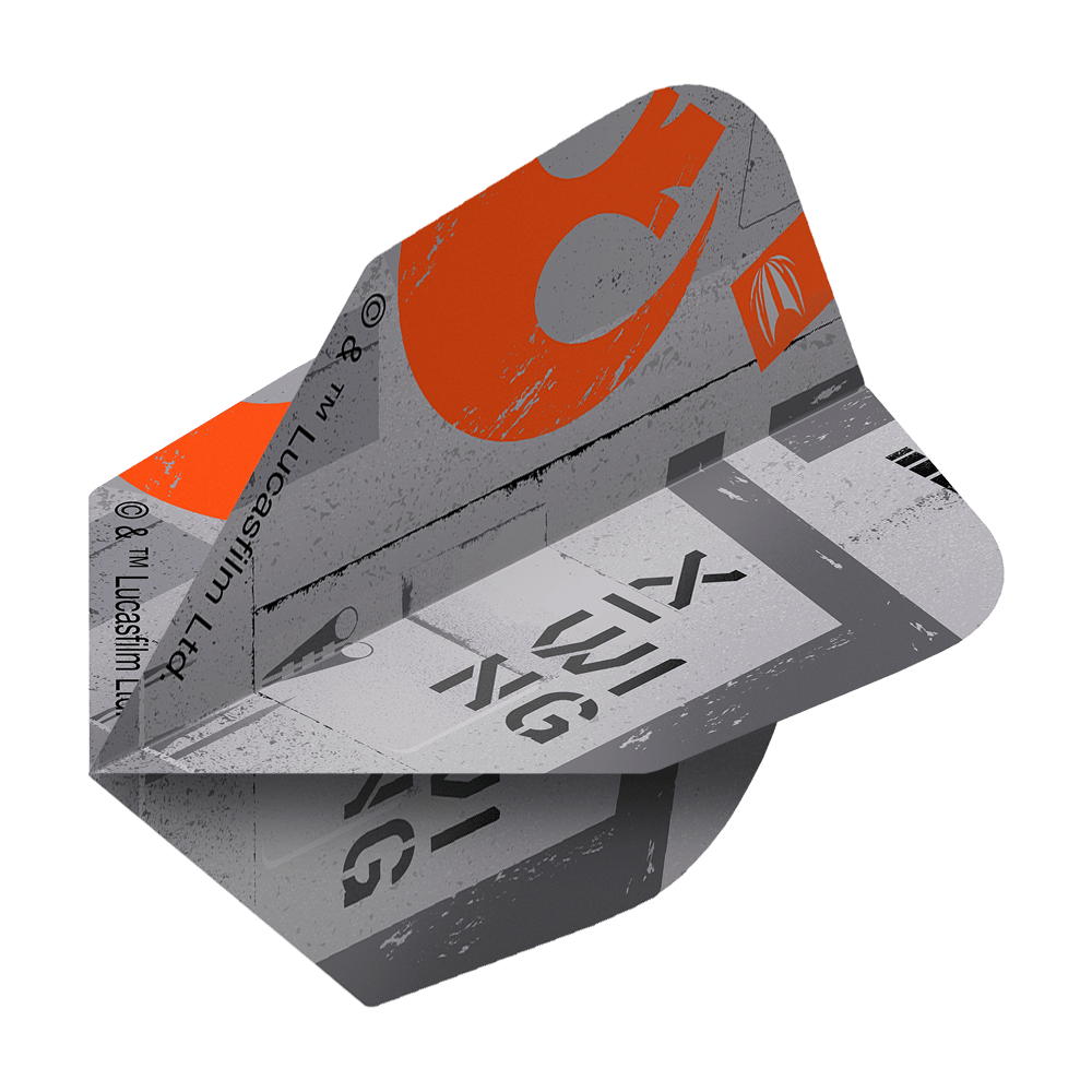 Target Star Wars ProUltra X-Wing No6 Flights Abgebildet ist das Produkt Target Star Wars ProUltra X-Wing No6 Flights. Die Dart-Flights sind mit Motiven aus Star Wars gestaltet.