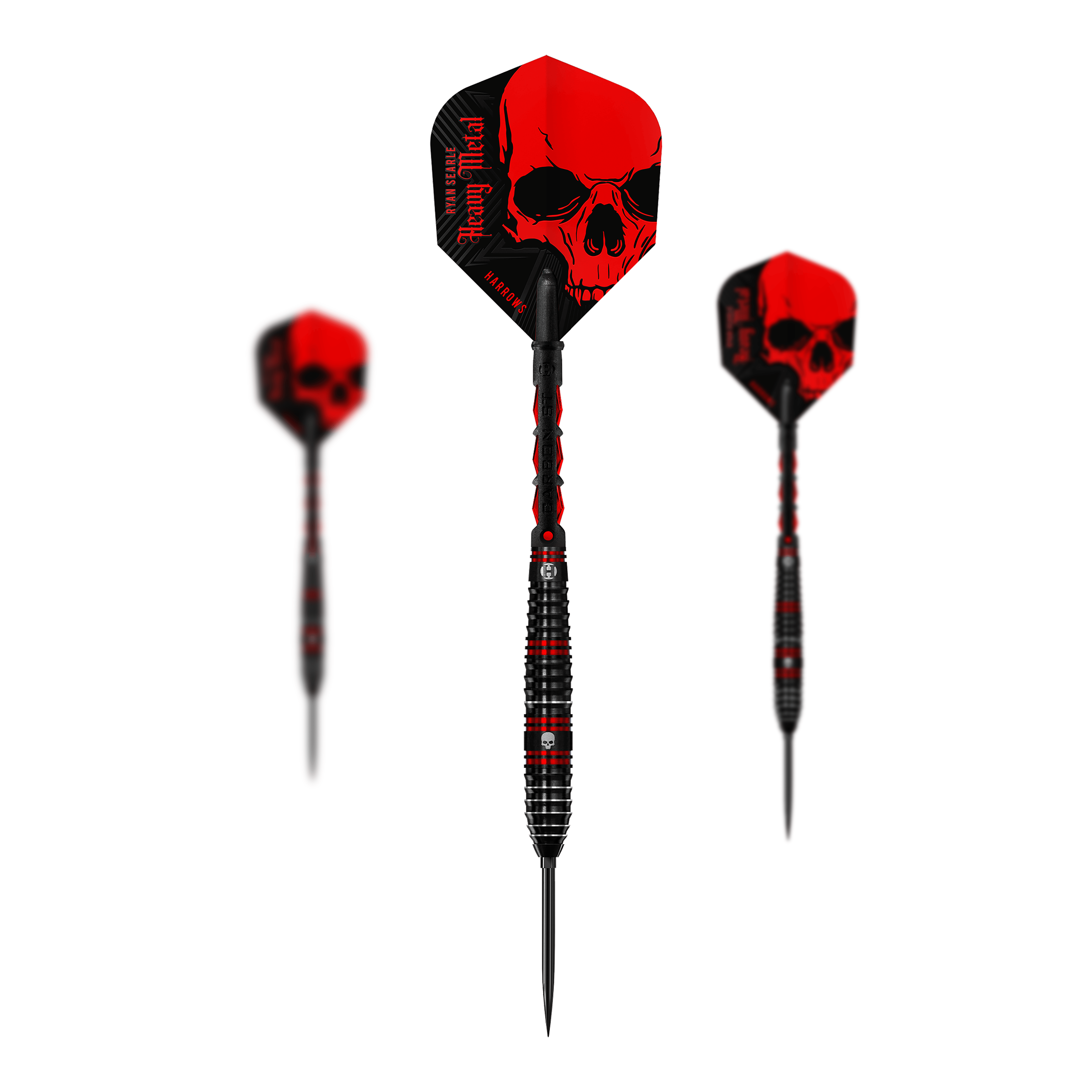 Harrows Ryan Searle 90% Steeldarts Quick Point Steeldarts Dies ist ein Harrows Ryan Searle 90% Steeldarts Quick Point Steeldart-Set. Die Darts sind aus hochwertigem Material gefertigt.