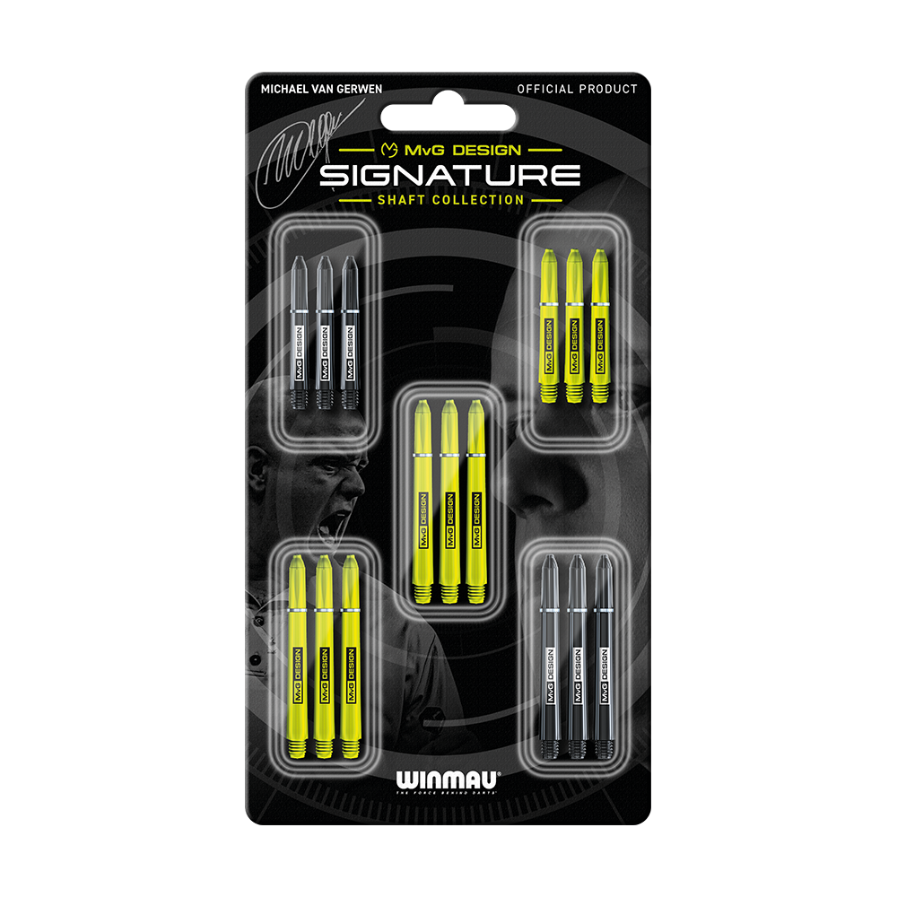 Winmau MvG Signature Shaft Collection