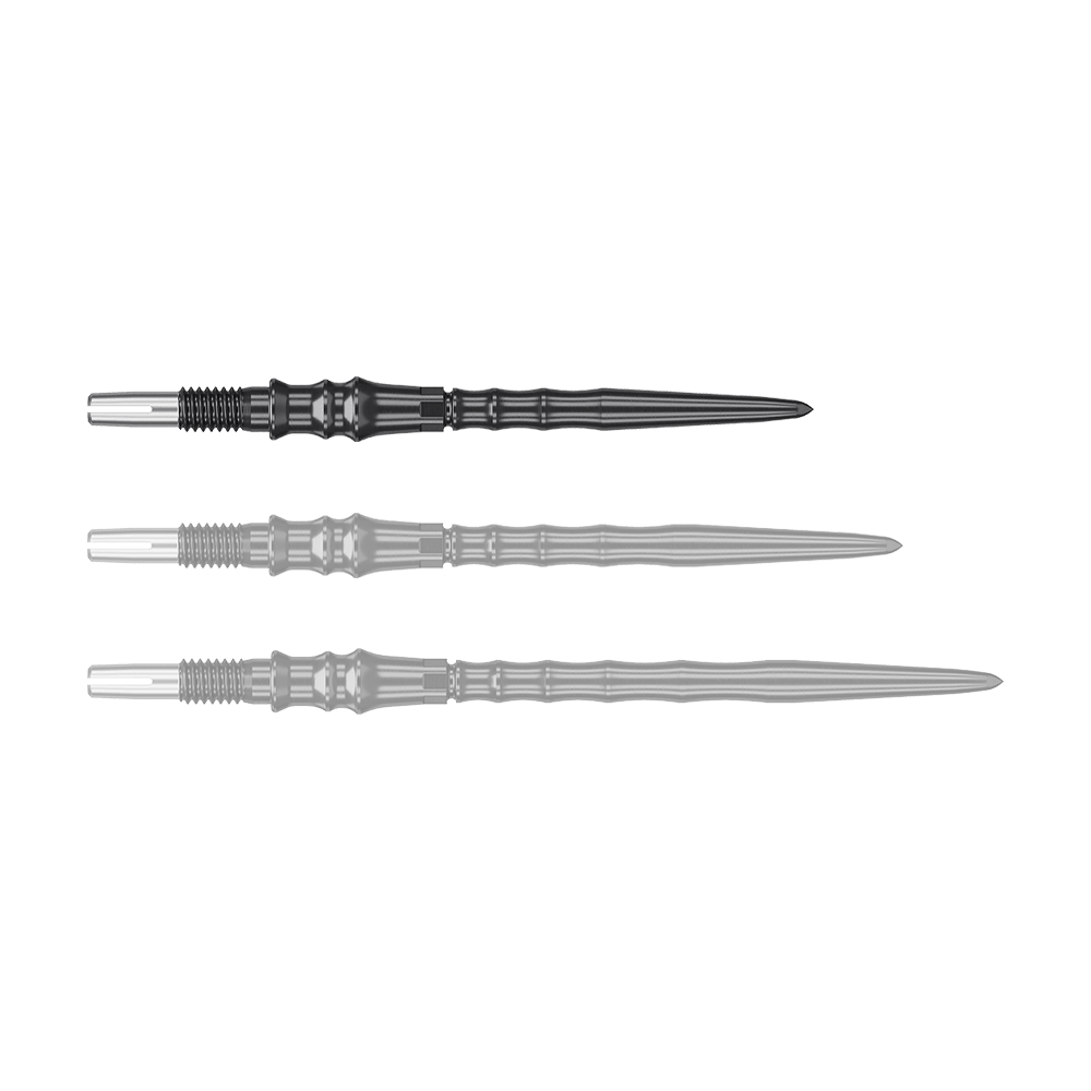 Zu sehen ist ein Produkt mit dem Dateinamen '340373_Target_Japan_Premium_SwissPoint_Steeldartspitzen_Schwarz_30mm_1'. Es handelt sich vermutlich um schwarze Premium-Steeldartspitzen mit einer Länge von 30mm.