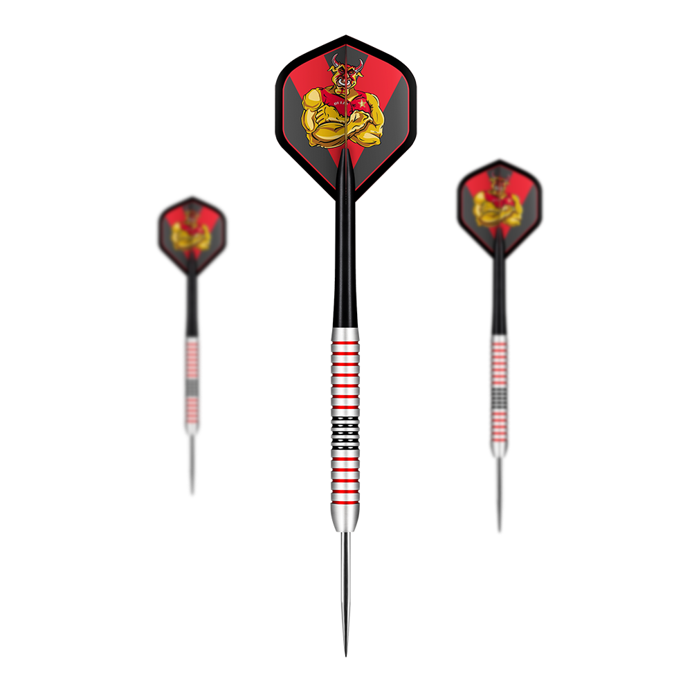 Shot Michael Smith Plated Brass Steeldarts - 24g