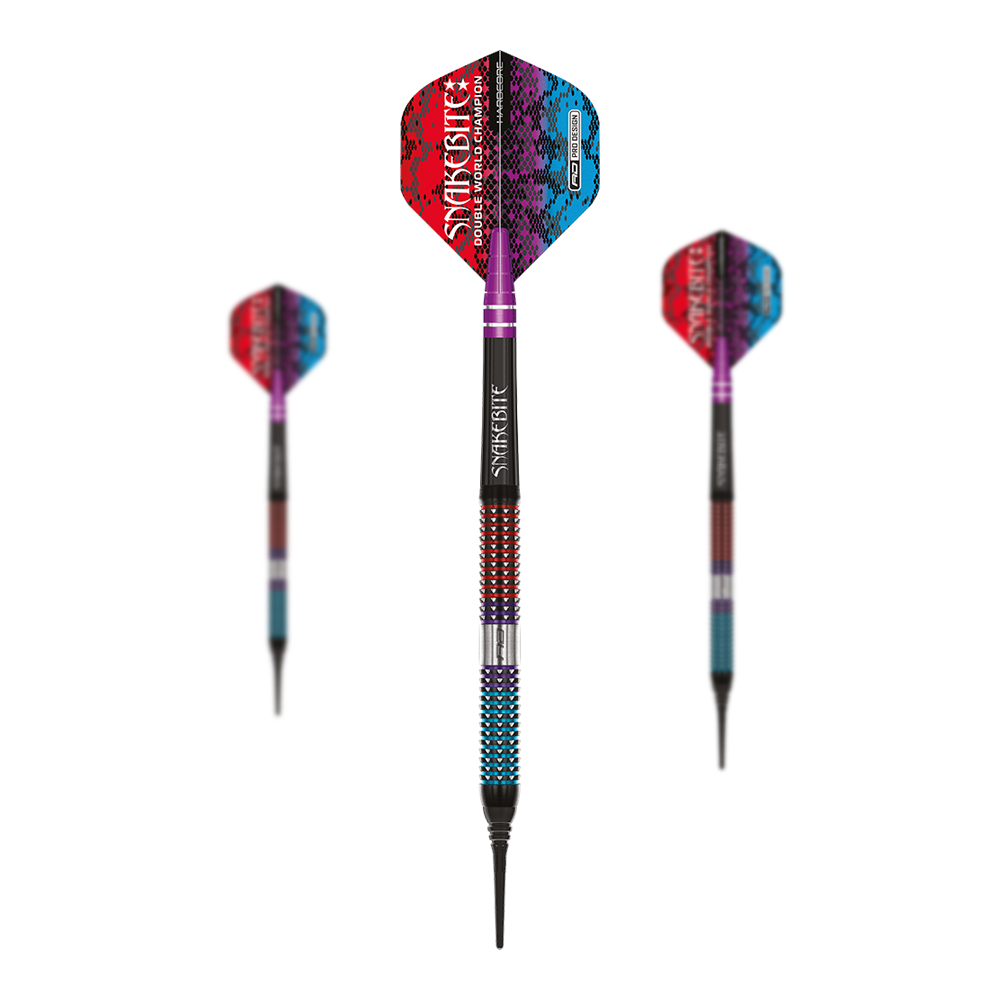 Red Dragon Peter Wright Snakebite Spirit Softdarts - 20g