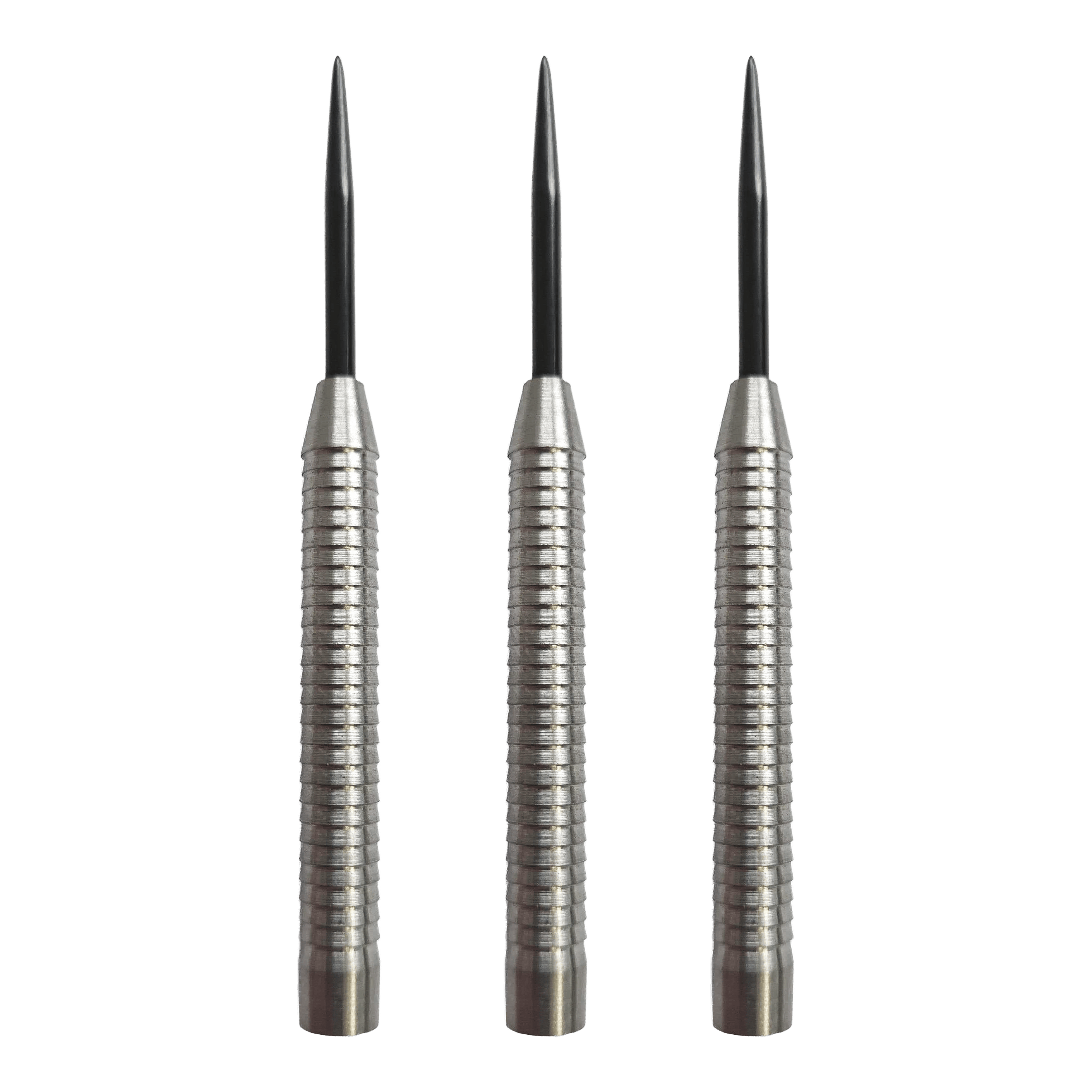 Hier sieht man die McDart Shark 3 Steeldart-Barrels mit 18g Gewicht als Set. Die Steeldart-Barrels zeichnen sich durch eine anspruchsvolle Struktur aus.