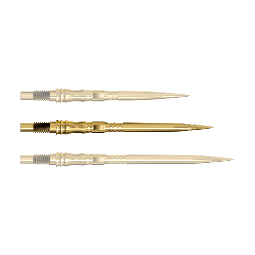 Harrows Quick Point Apex Axis Elite Series Dartspitzen - Gold