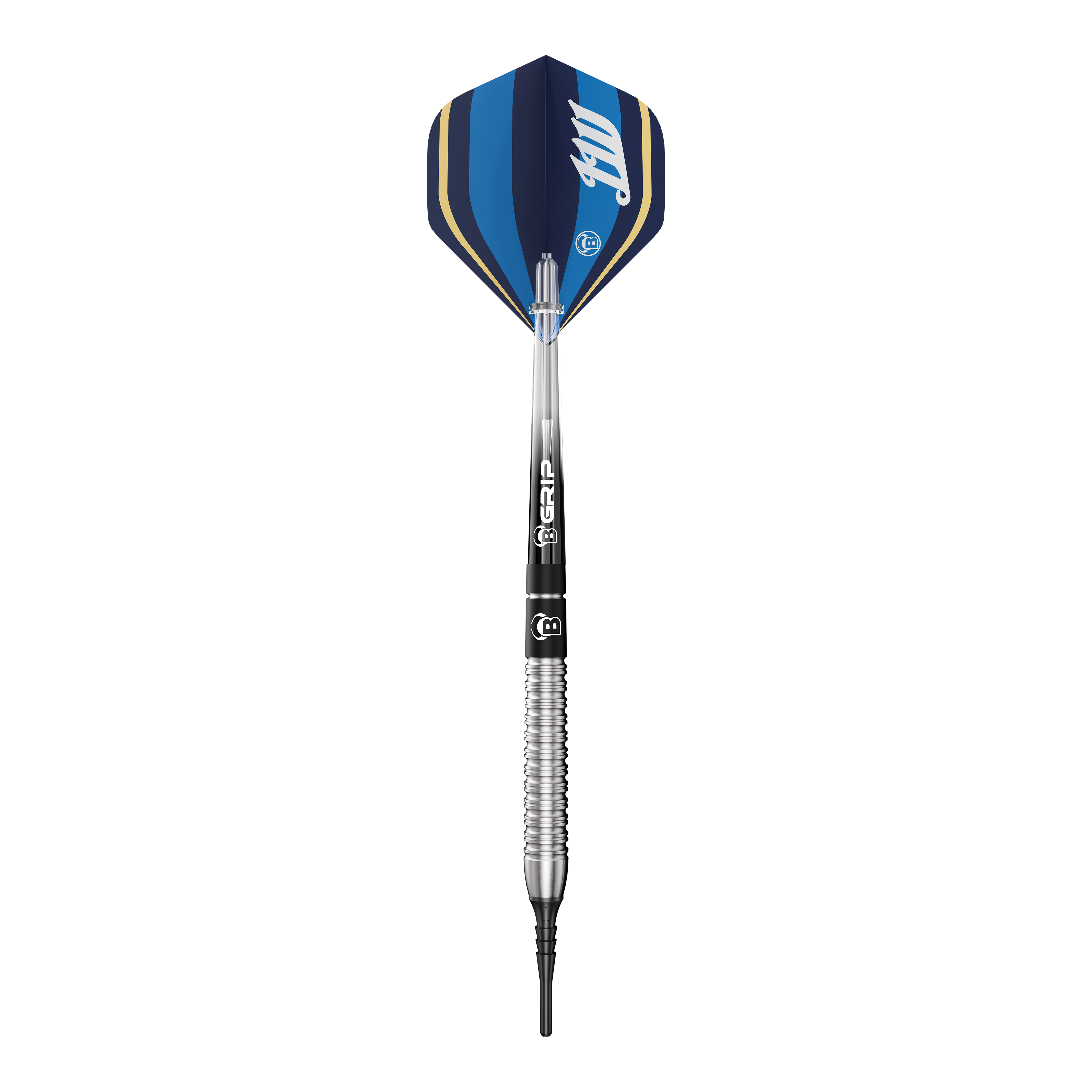 Hier sind Bulls Leon Weber Softdarts - 22g zu sehen. Die Softdarts bieten eine hochwertige Verarbeitung und gute Flugeigenschaften.