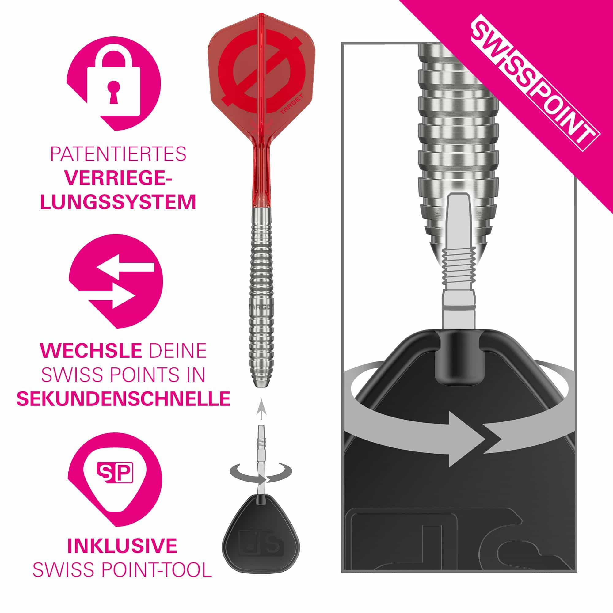 Target Group O 01 Swiss Points Steeldarts