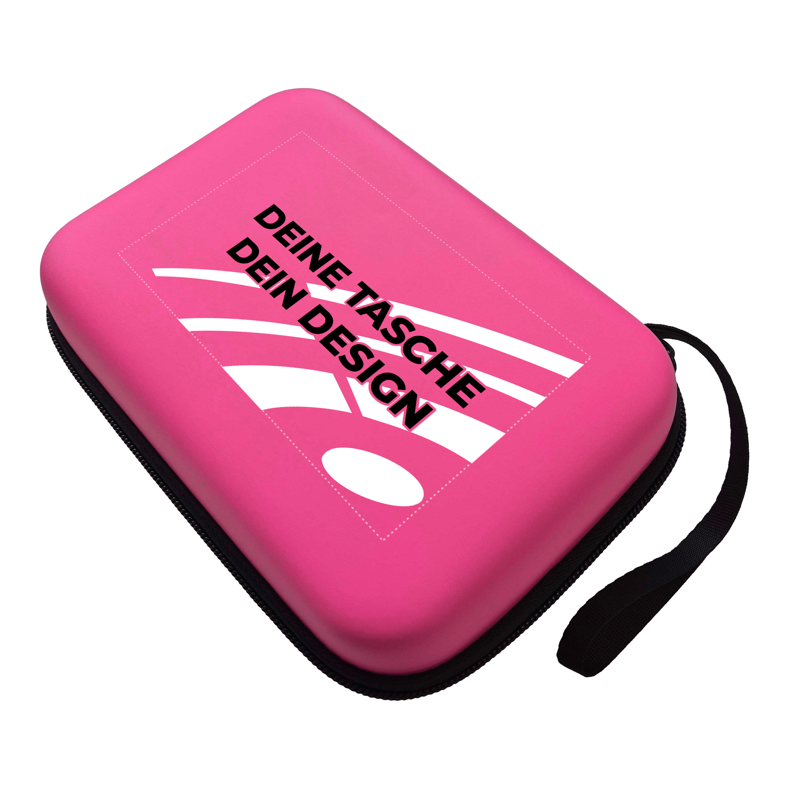 Das Bild zeigt ein Produkt mit dem Dateinamen MCS4-Pink_McDart_System4_Dartcase_Mit_Wunschdruck_Pink_1. Die Aufnahme präsentiert das Produkt aus einer anderen Perspektive.