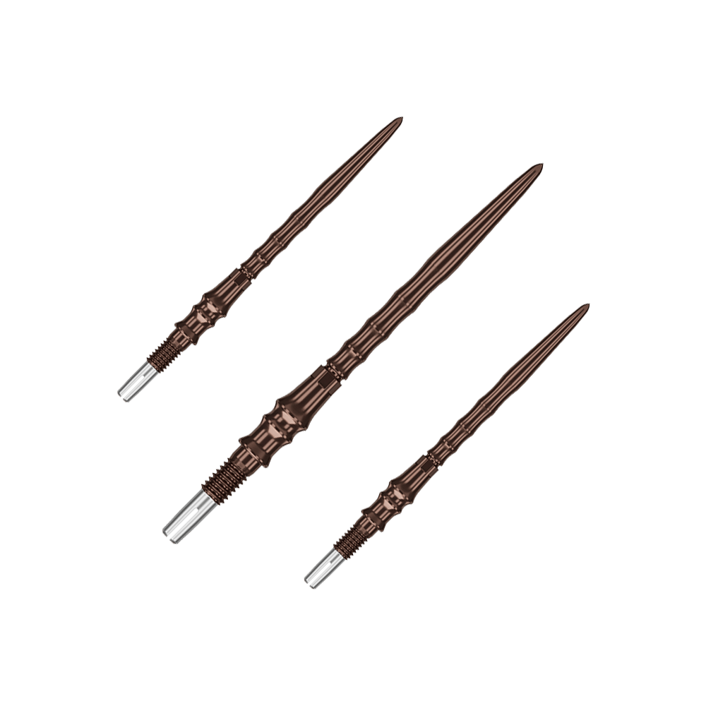 Target Japan Premium Swiss Point Steldart Tips - Silica Das Bild zeigt ein Set Silica Steeldartspitzen mit 35mm Länge. Es handelt sich um ein Produkt der Target Japan Premium SwissPoint Serie.