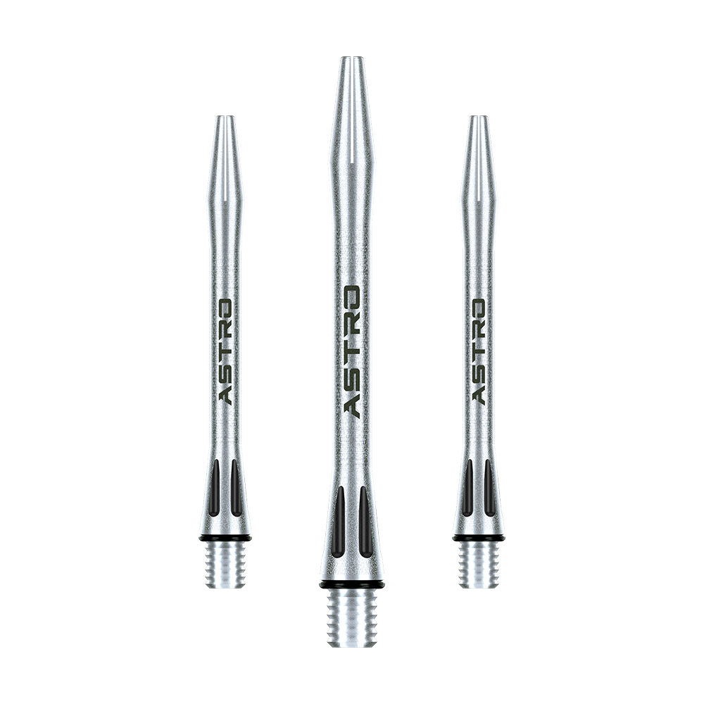 Winmau Astro Aluminium Shafts - Schwarz