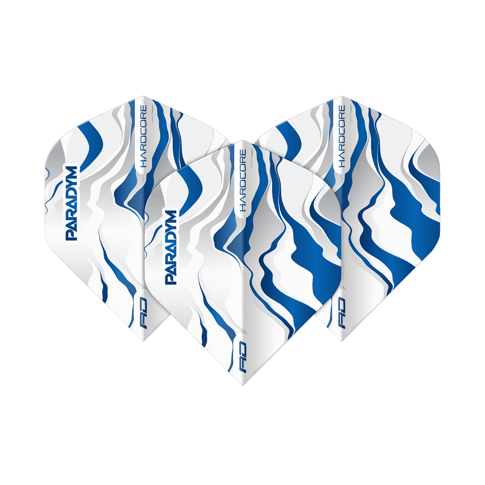 Red Dragon Hardcore Premium Paradym Blue Premium No2 Standard Flights Dieses Bild zeigt ein Set der Red Dragon Hardcore Premium Paradym Blue Premium No2 Standard Flights. Es handelt sich um hochwertige, blaue Dartflights für ambitionierte Spieler.