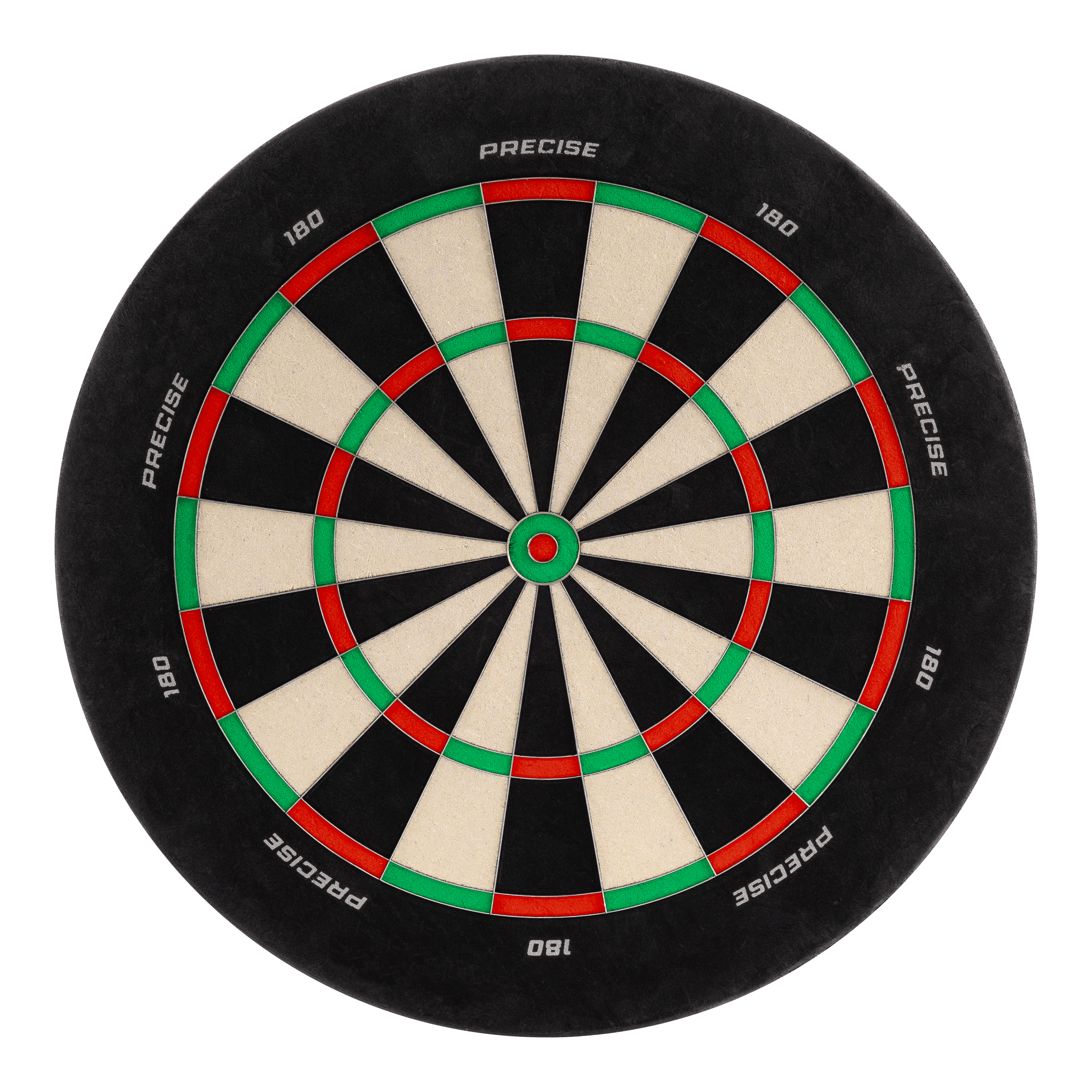 Precise 180 Endorphine steel dartboard without number ring Das Bild zeigt das Precise 180 Endorphine Steeldartboard ohne Nummernring. Es handelt sich um eine Dartscheibe für Präzisionsspiele.