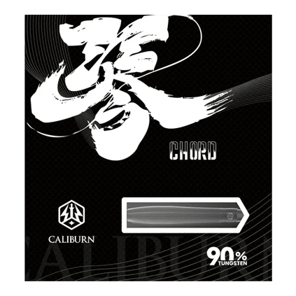 Caliburn Chord C3 steel darts - 22.5g Hier sind die Caliburn Chord C3 Steeldarts mit 22,5 Gramm zu sehen. Die Darts haben ein modernes und schlankes Design.