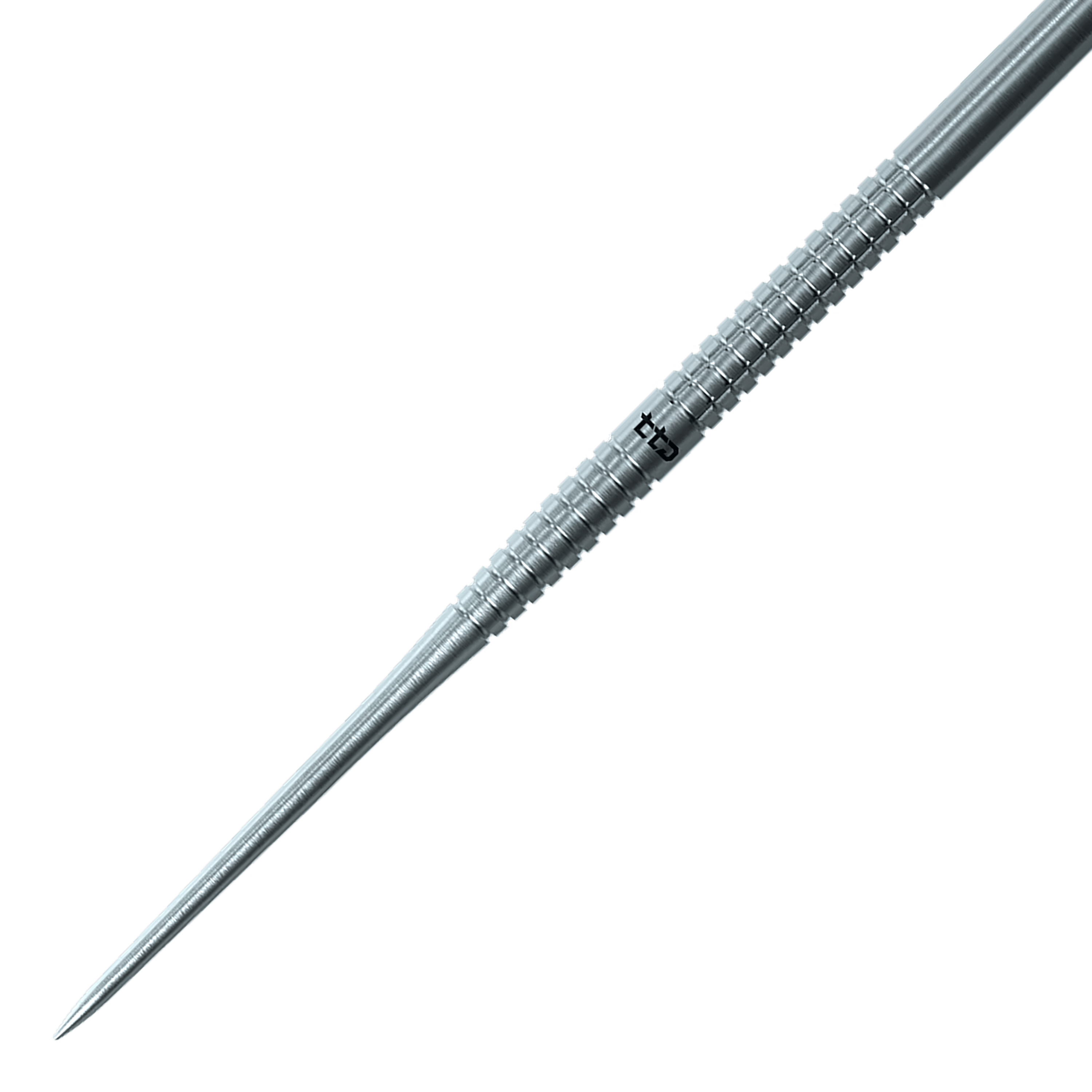 Caliburn TTD Complete Titanium T1 Silver Steeldarts - 5g Hier ist das Produkt Caliburn TTD Complete Titanium T1 Silver Steeldarts - 5g abgebildet. Die Steeldarts sind aus silberfarbenem Titan gefertigt.