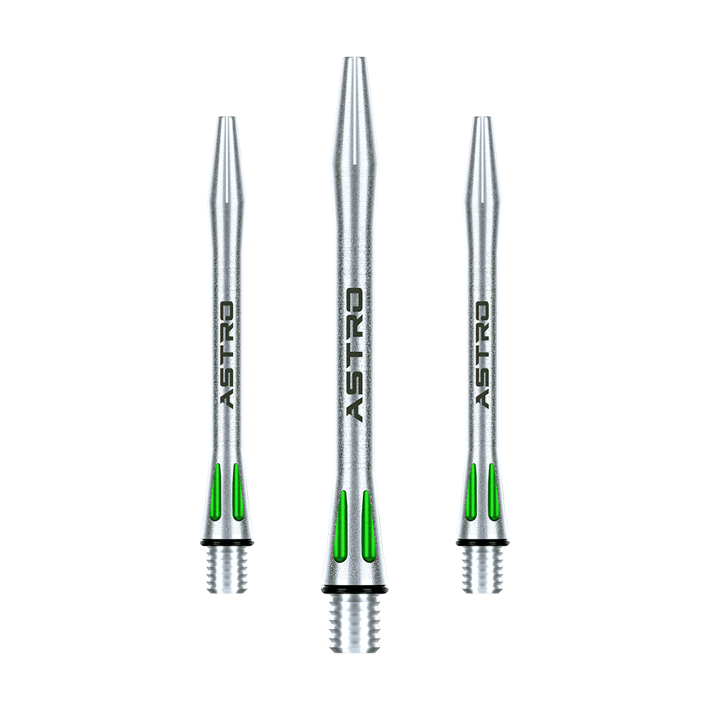 Winmau Astro Aluminium Shafts - Grün