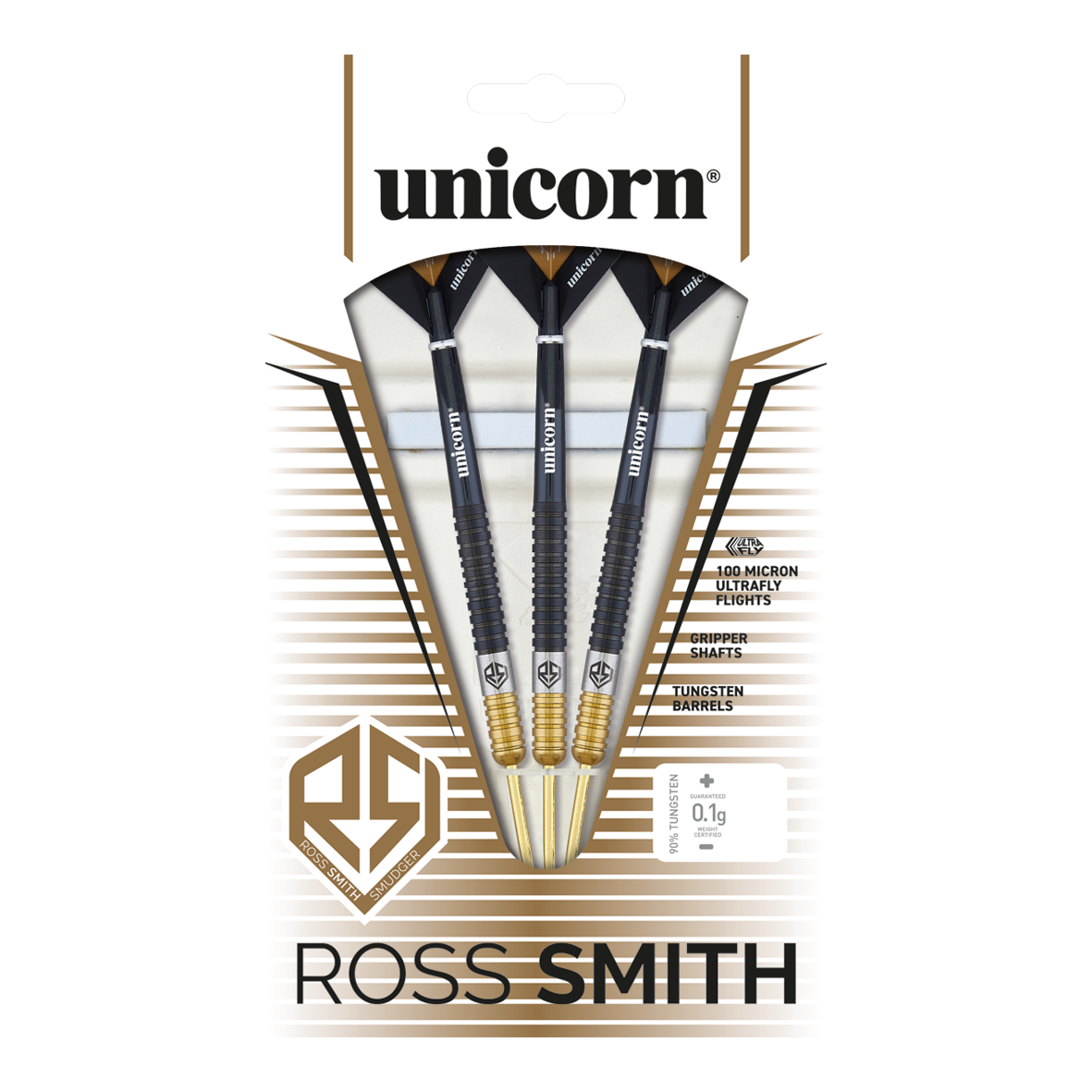 Unicorn Ross Smith Two-Tone Steel Darts