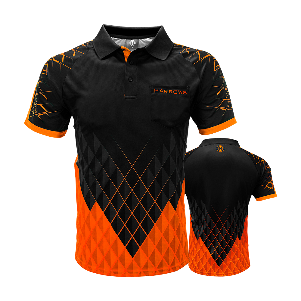 Harrows Paragon Dart Shirt - Orange