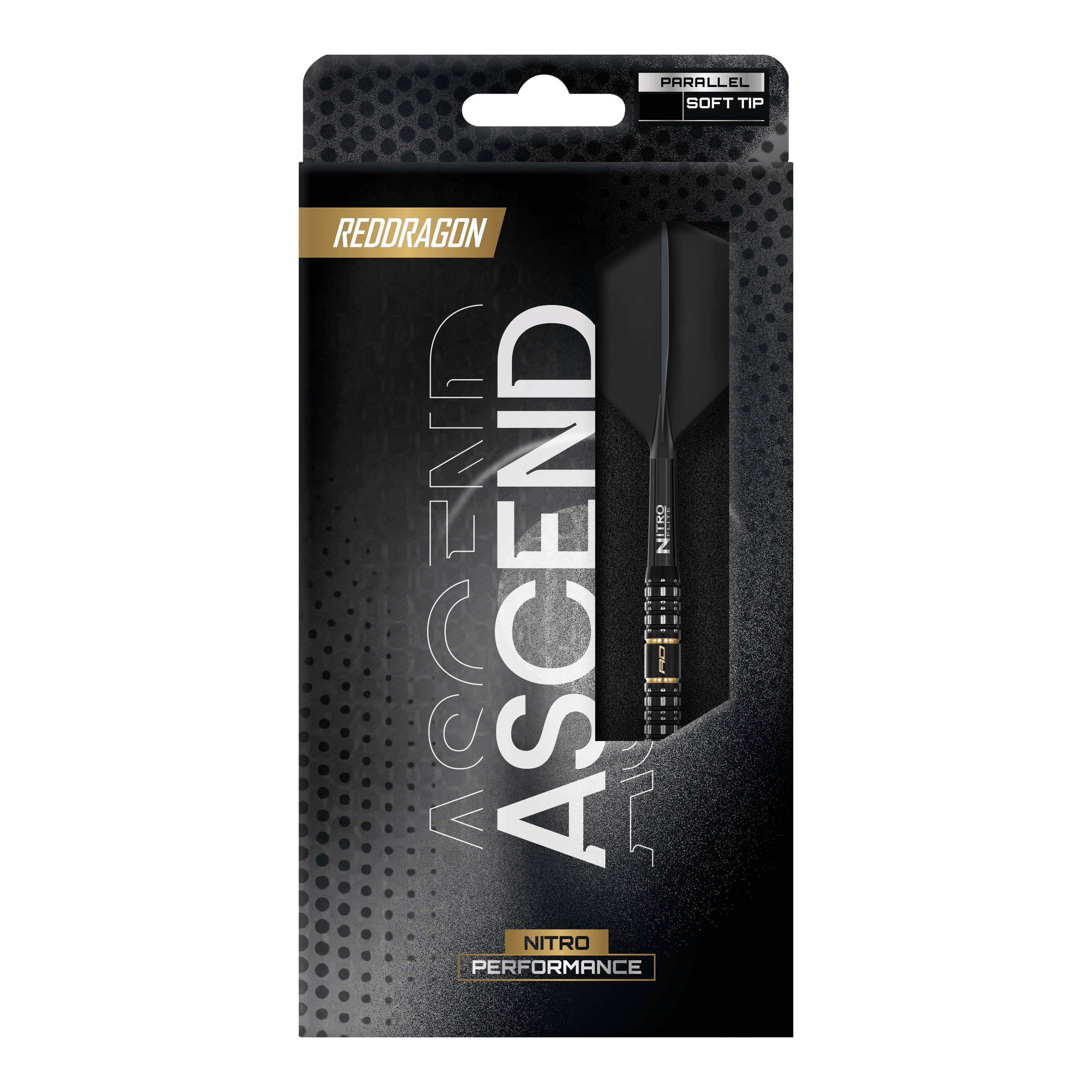 Auf dem Bild sieht man Red Dragon Ascend Parallel Softdarts - 20g. Sie eignen sich hervorragend für Darts-Fans.