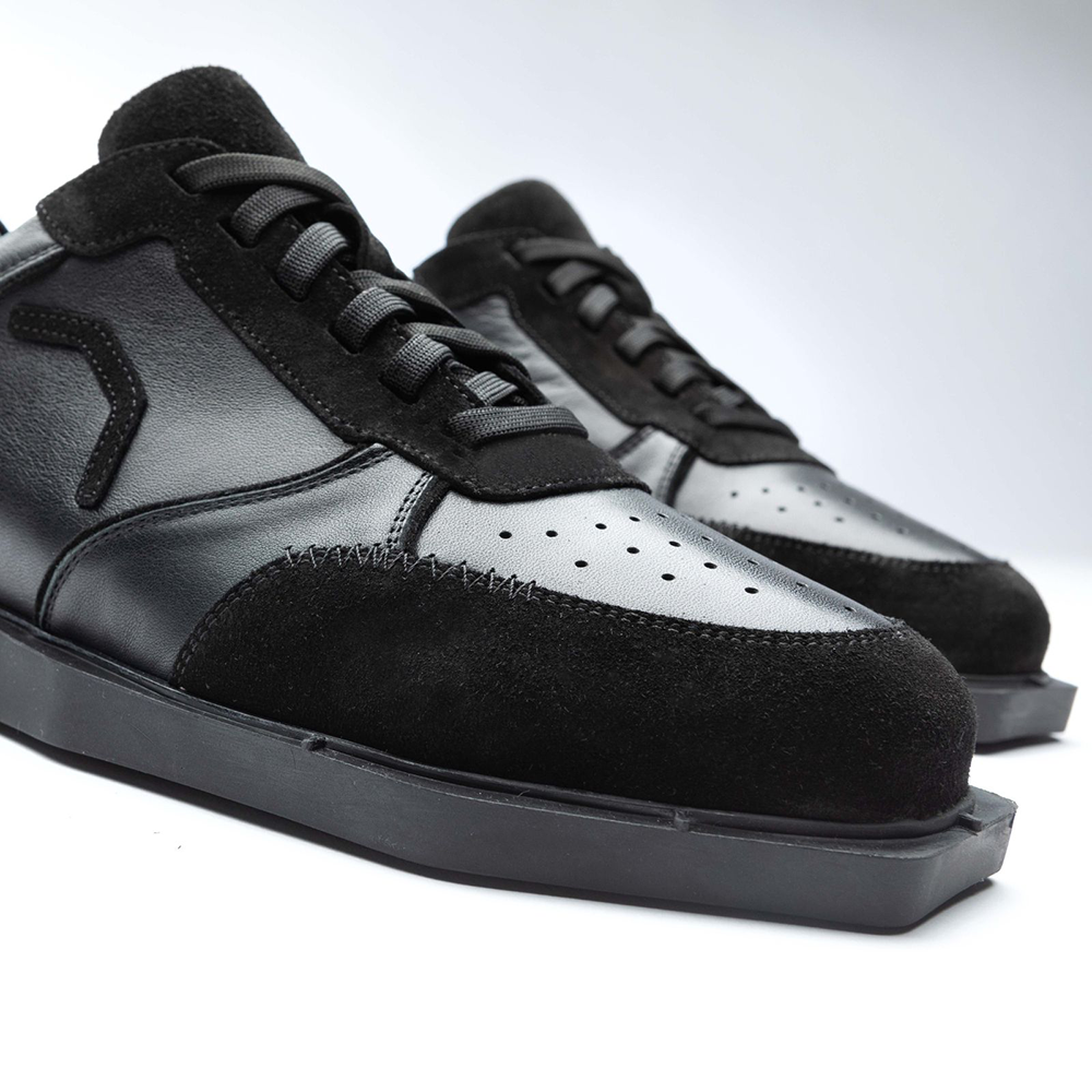 Triple20 Leather Dart Shoes - Black