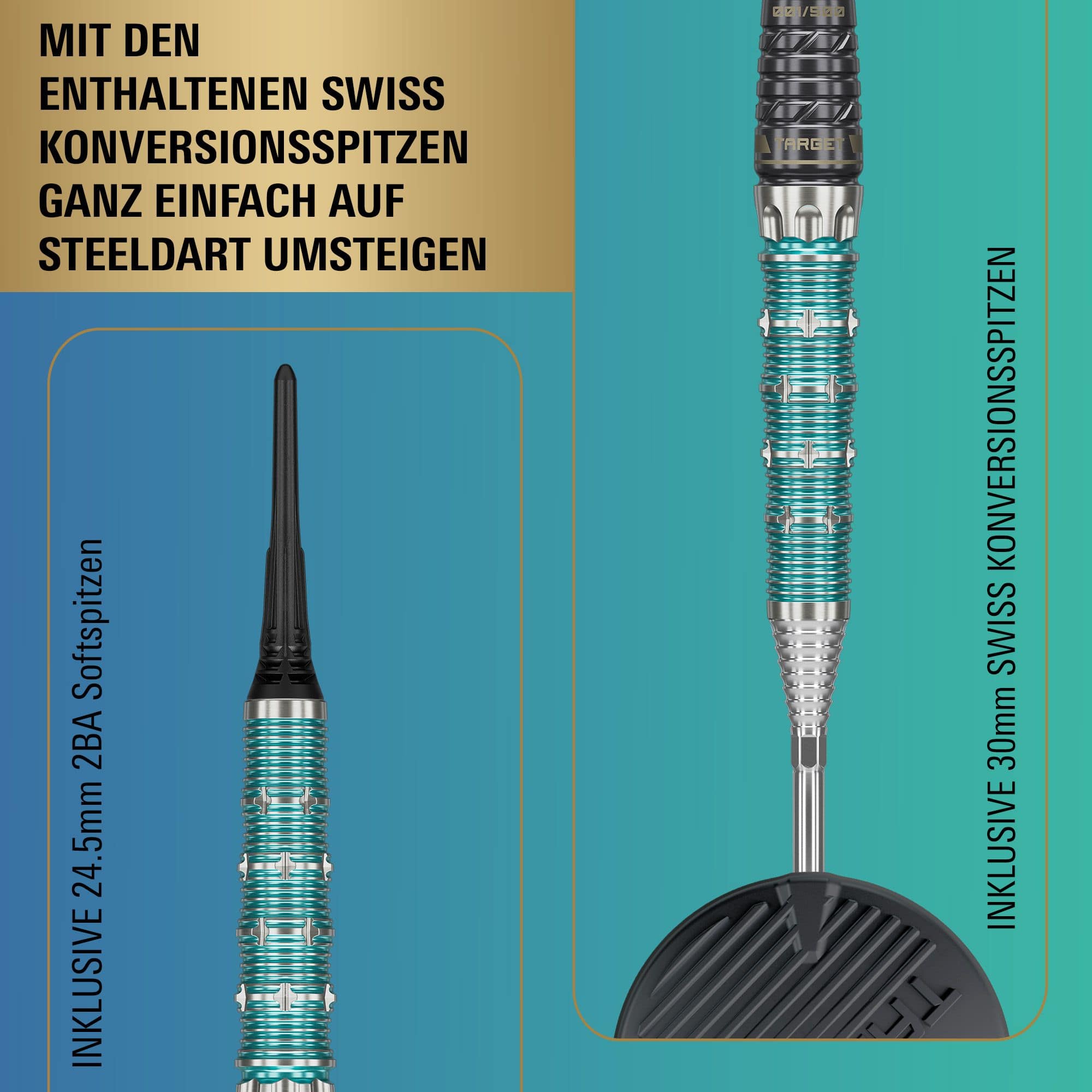 Target Japan The Rising Miracle Combination Limited Edition Softdarts - 21.5g