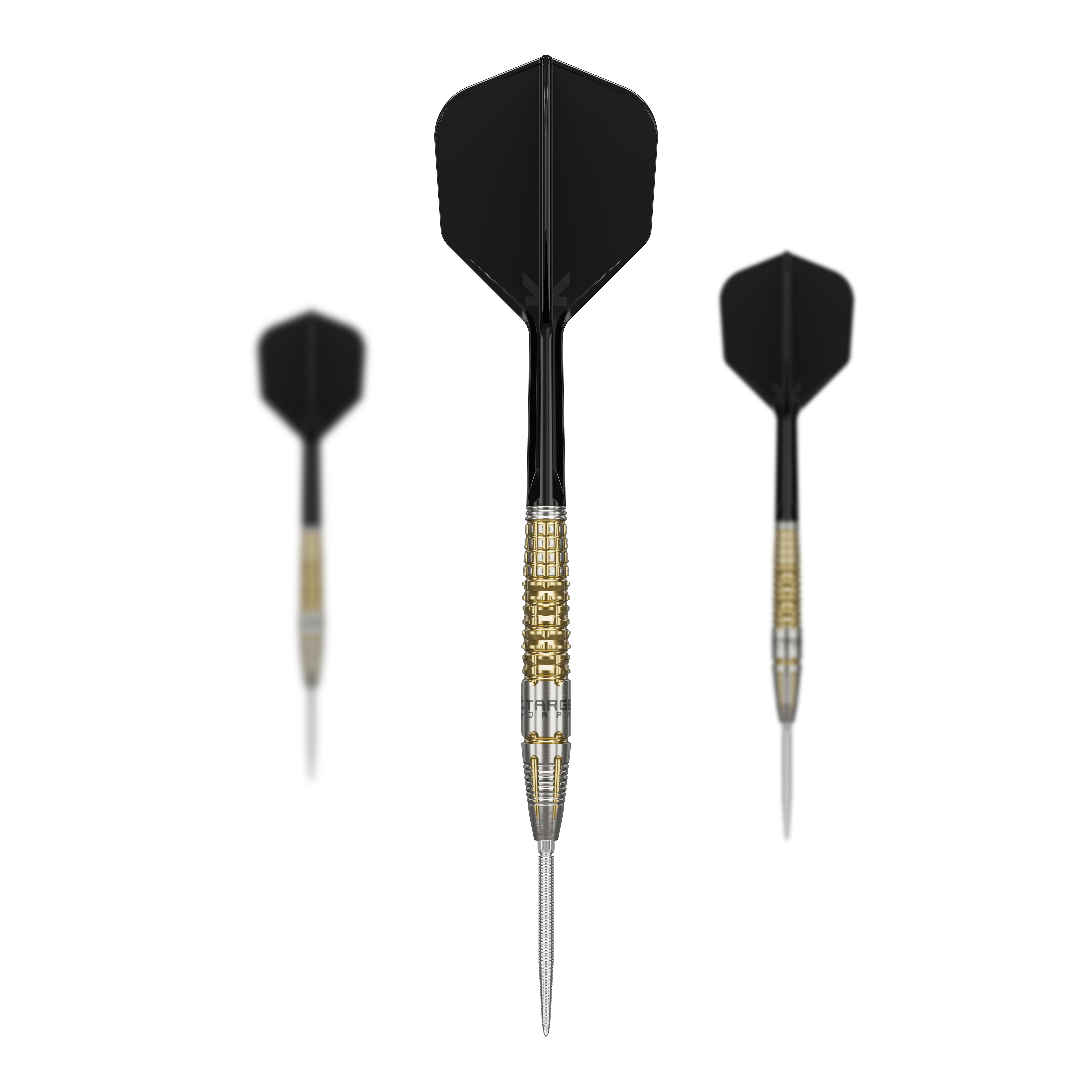 Target Black Marque Warrior Swiss Point Steel Darts