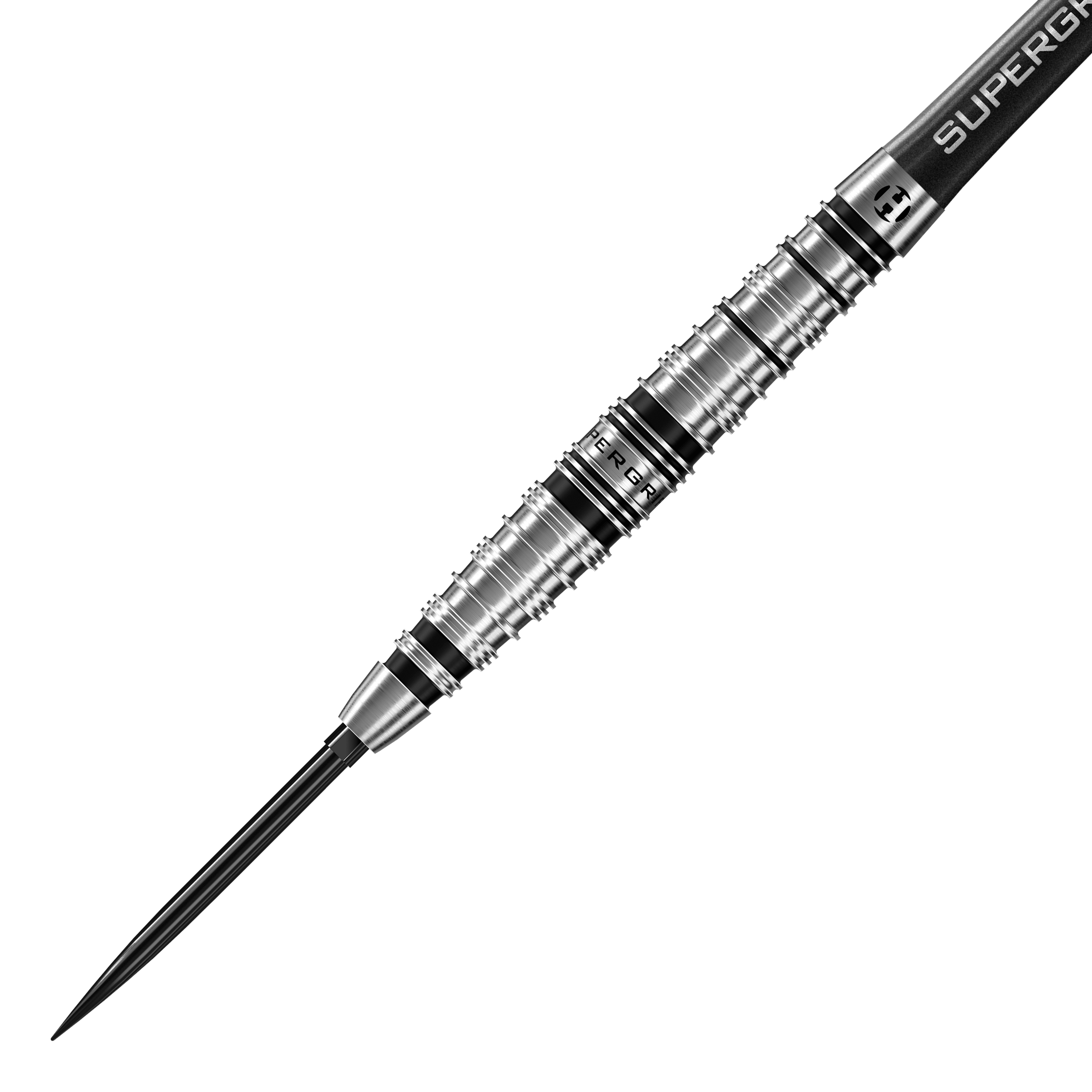 Harrows Supergrip Torpedo Quick Point Steel Darts Zu sehen sind die Harrows Supergrip Torpedo Quick Point Steeldarts. Diese Darts bieten einen guten Griff und sind speziell für Steeldartspiele gefertigt.