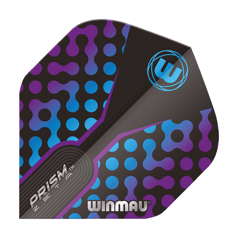 Winmau Prism Zeta PurpleBlue Standard Flights