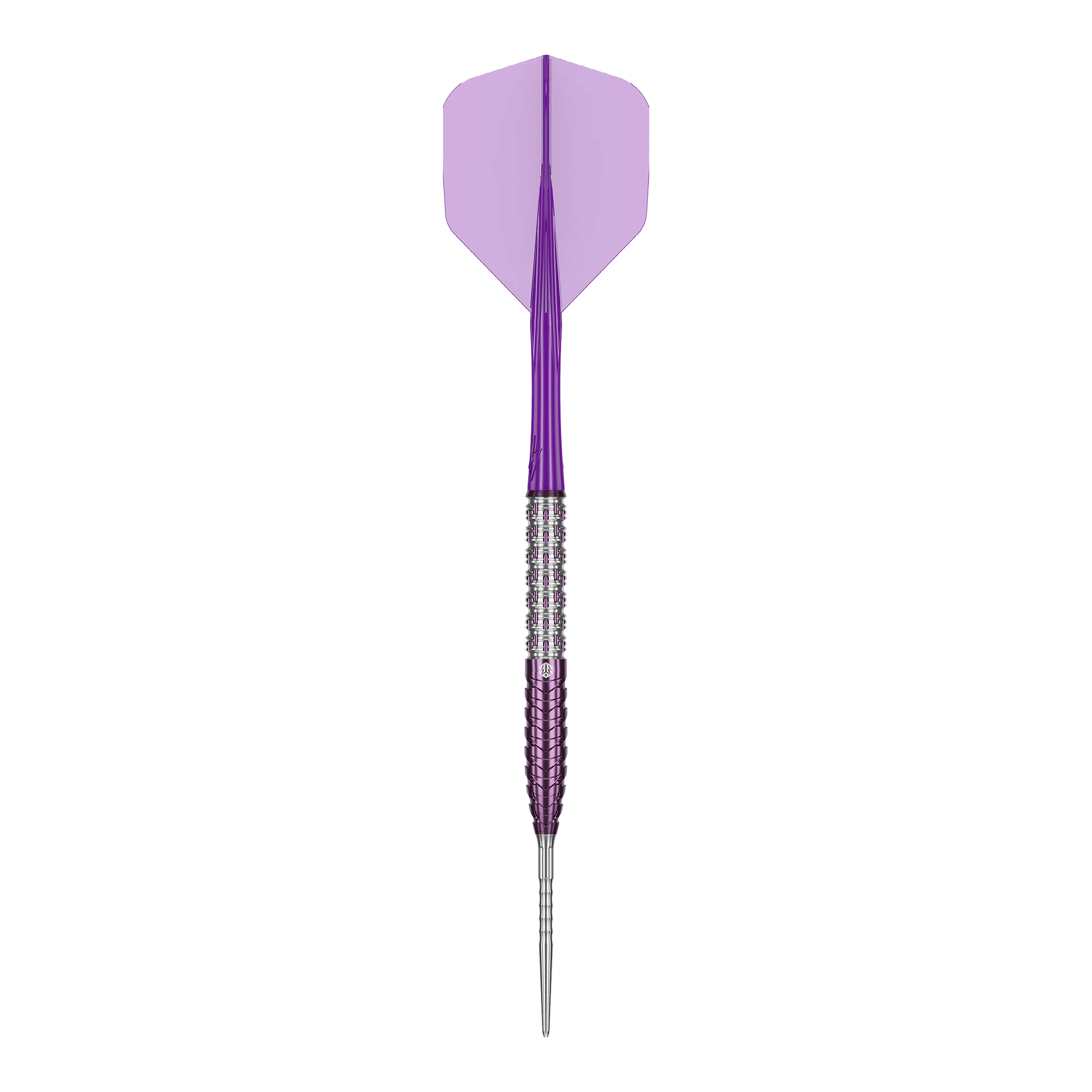 Caliburn Awakening ET steel darts Abgebildet sind die Caliburn Awakening E.T. Steeldarts aus einer anderen Perspektive. Die Besonderheiten des Steeldarts sind sichtbar.