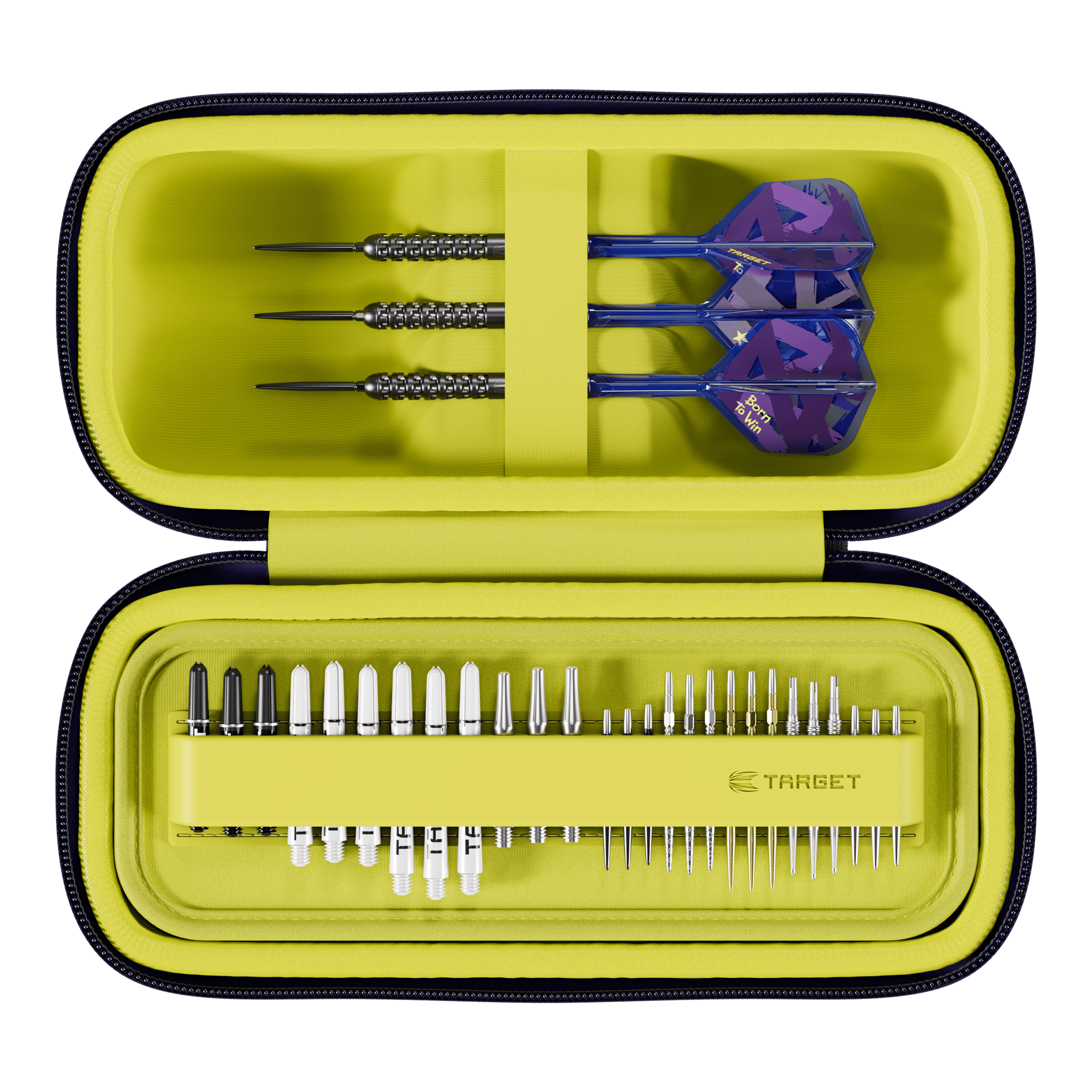 Target Boa Dartcase Luke Littler Born To Win World Champion Zu sehen ist das Target Boa Dartcase Luke Littler Born To Win World Champion. Es schützt und transportiert Darts und Zubehör.