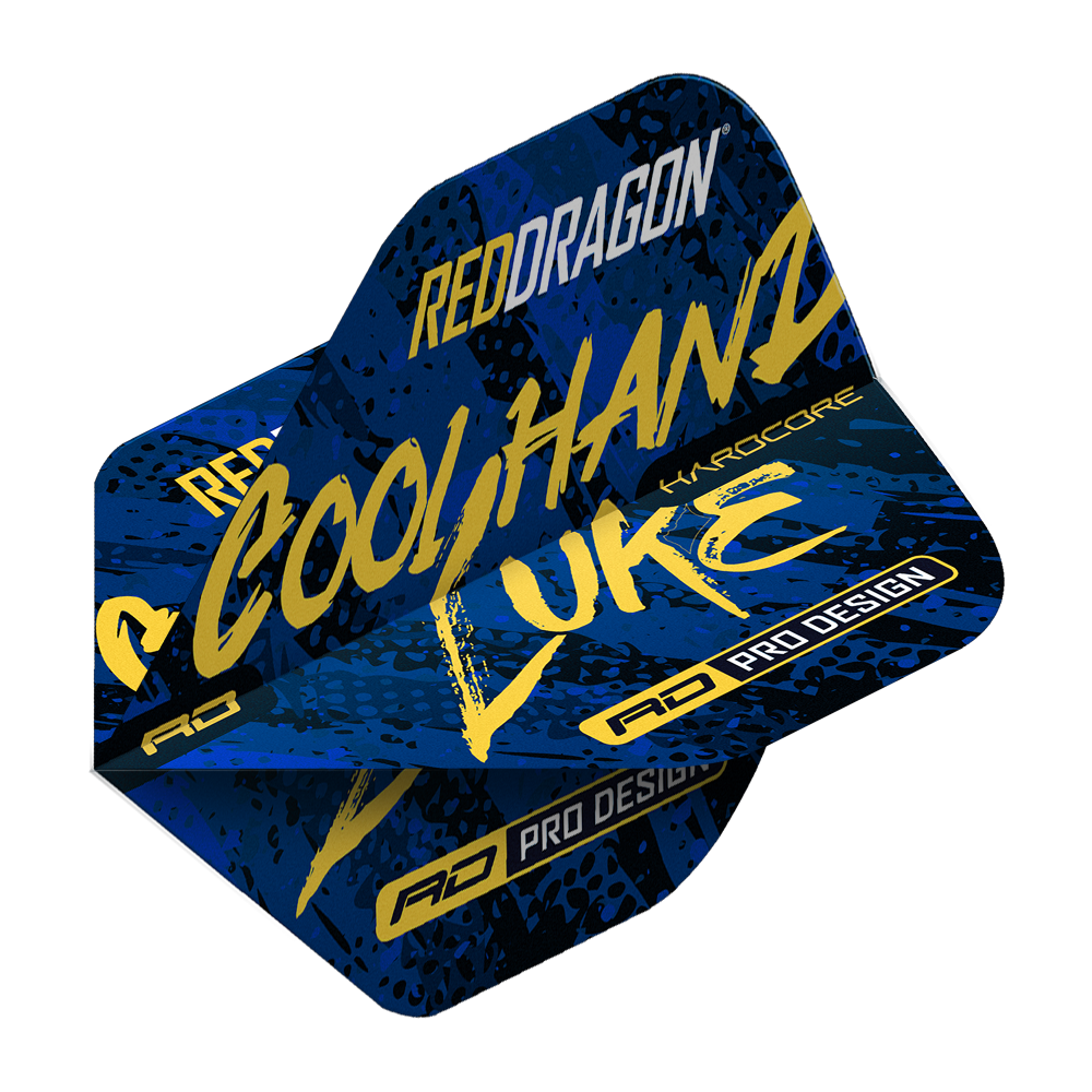 Red Dragon Hardcore Luke Humphries Signature Blue Standard Flights