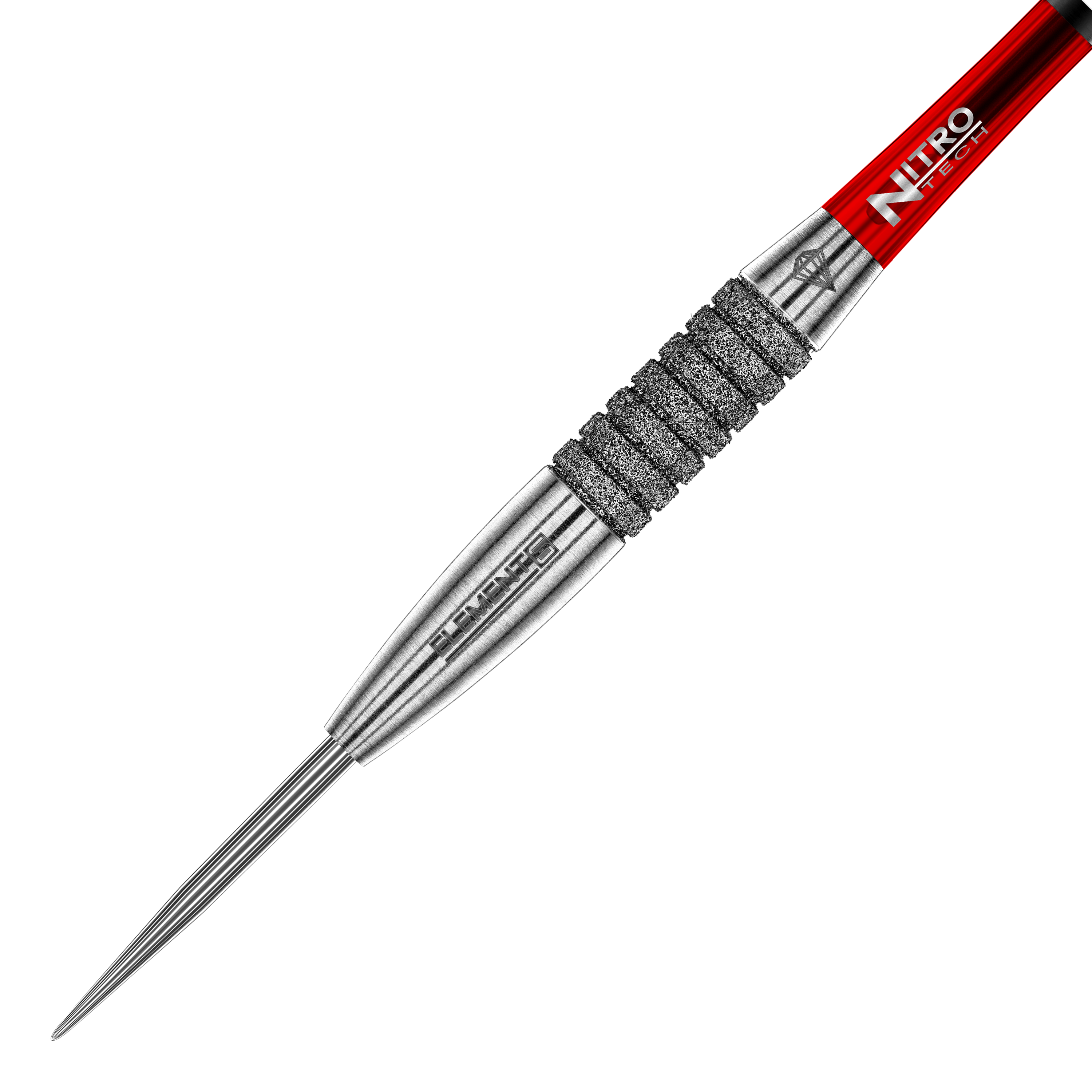 Dieses Bild zeigt Red Dragon 50 Year Collection Element 6 C Steeldarts - 25g. Es ist eine Sonderedition zum 50. Jubiläum.