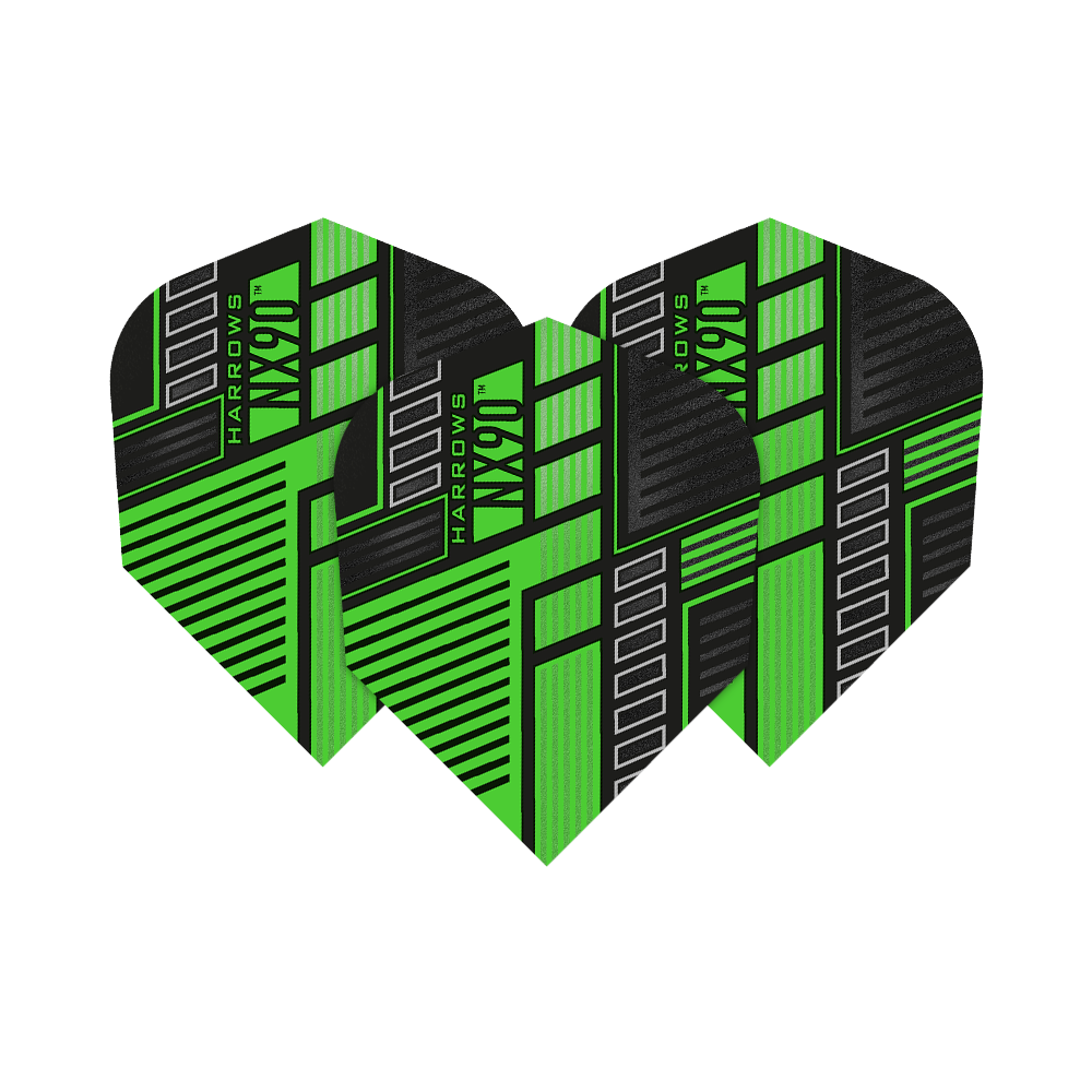 Harrows Prime NX90 Green Flights