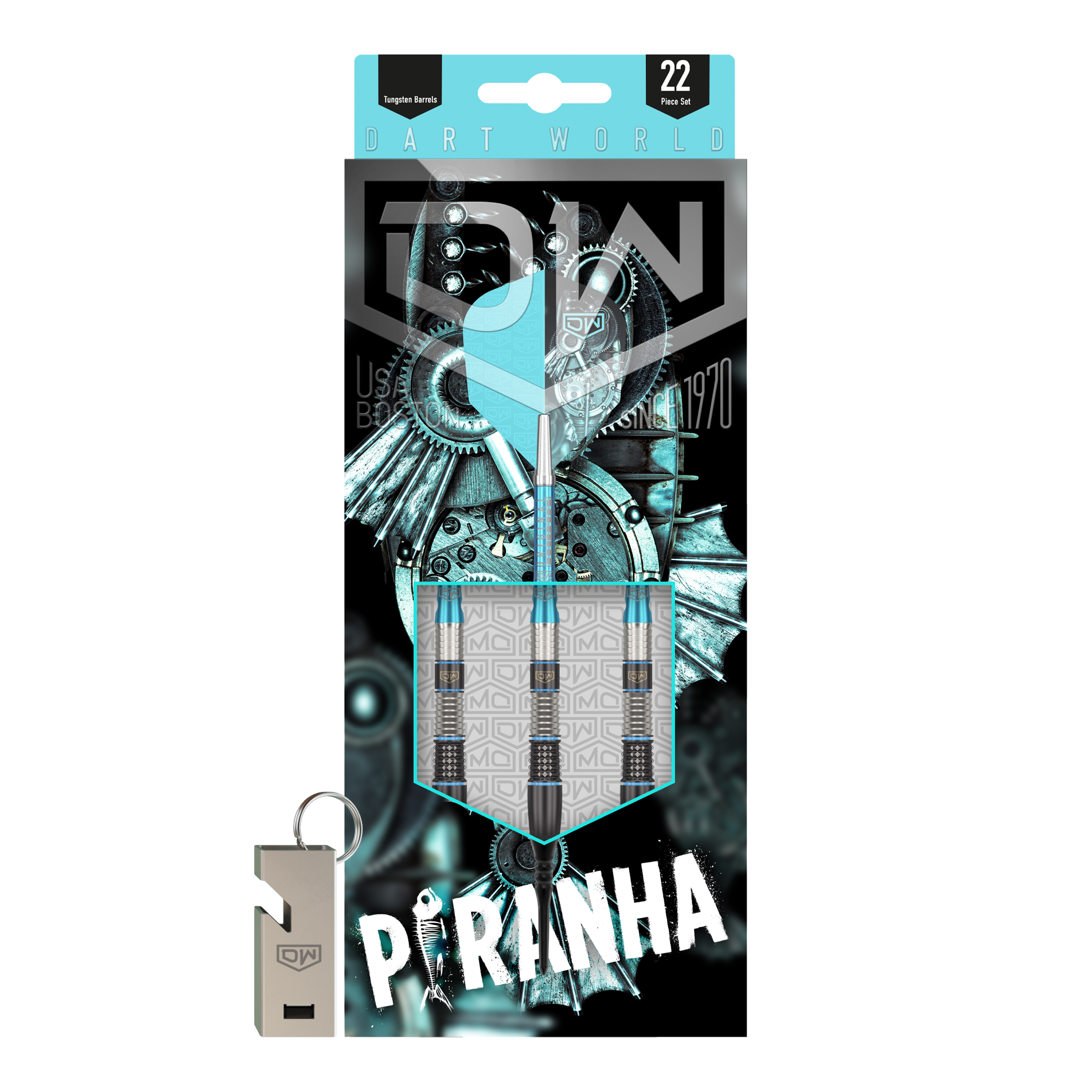 DW Piranha 12 soft darts 