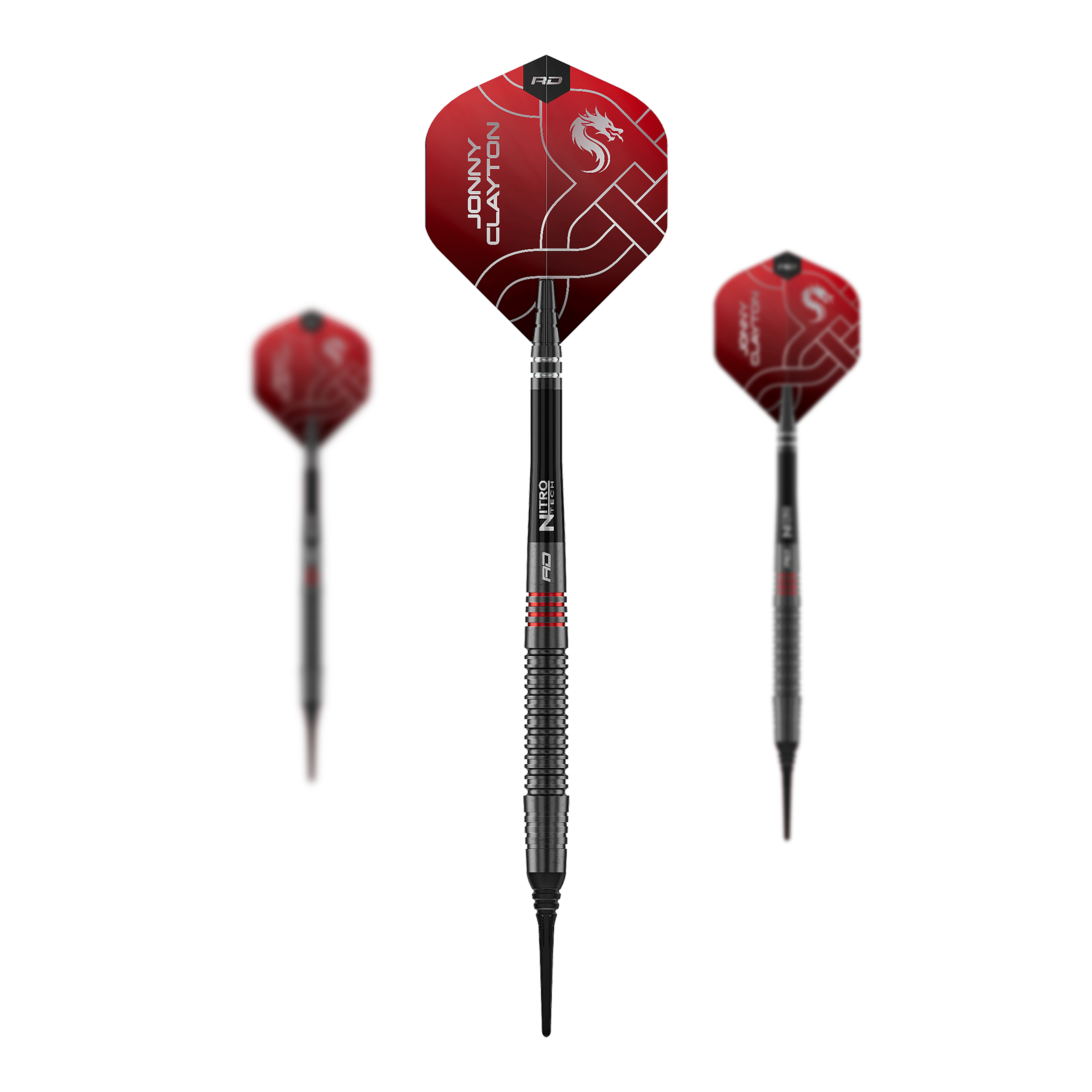 Red Dragon Jonny Clayton RD-ADV soft darts - 18g
