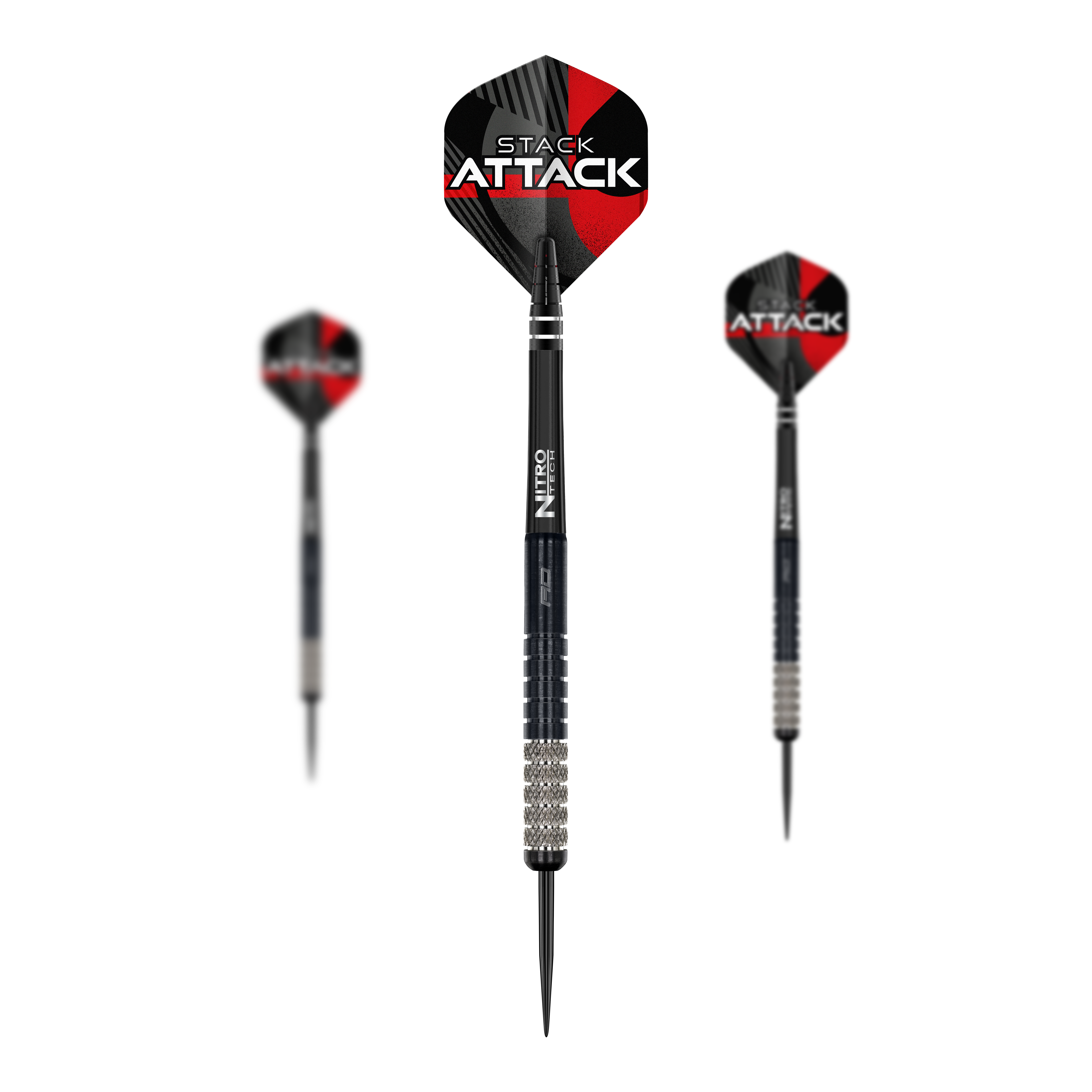 Red Dragon Rob Owen Stack Attack Steeldarts - 22g Dies ist das Produkt Red Dragon Rob Owen Stack Attack Steedarts - 22g. Das Bild zeigt ein Set dieser Steeldarts.