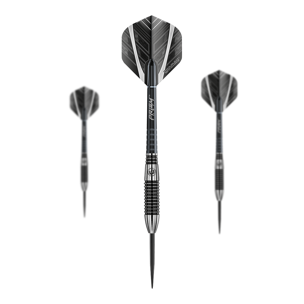 Winmau Blackout Variante 2 Steeldarts Die Abbildung zeigt die Winmau Blackout Variante 2 Steeldarts. Das Produkt ist für Dartspieler geeignet und in einem Set erhältlich.