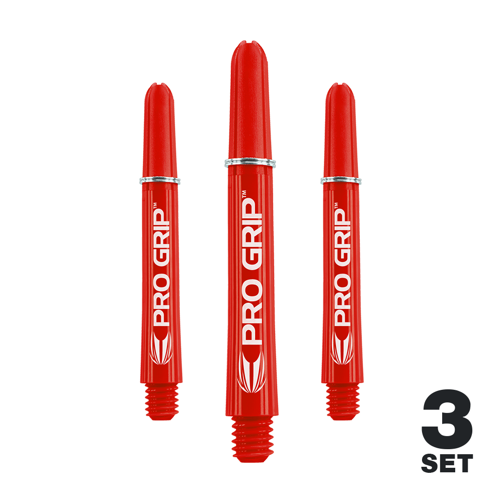 Target Pro Grip Shafts - 3 Sets - Red