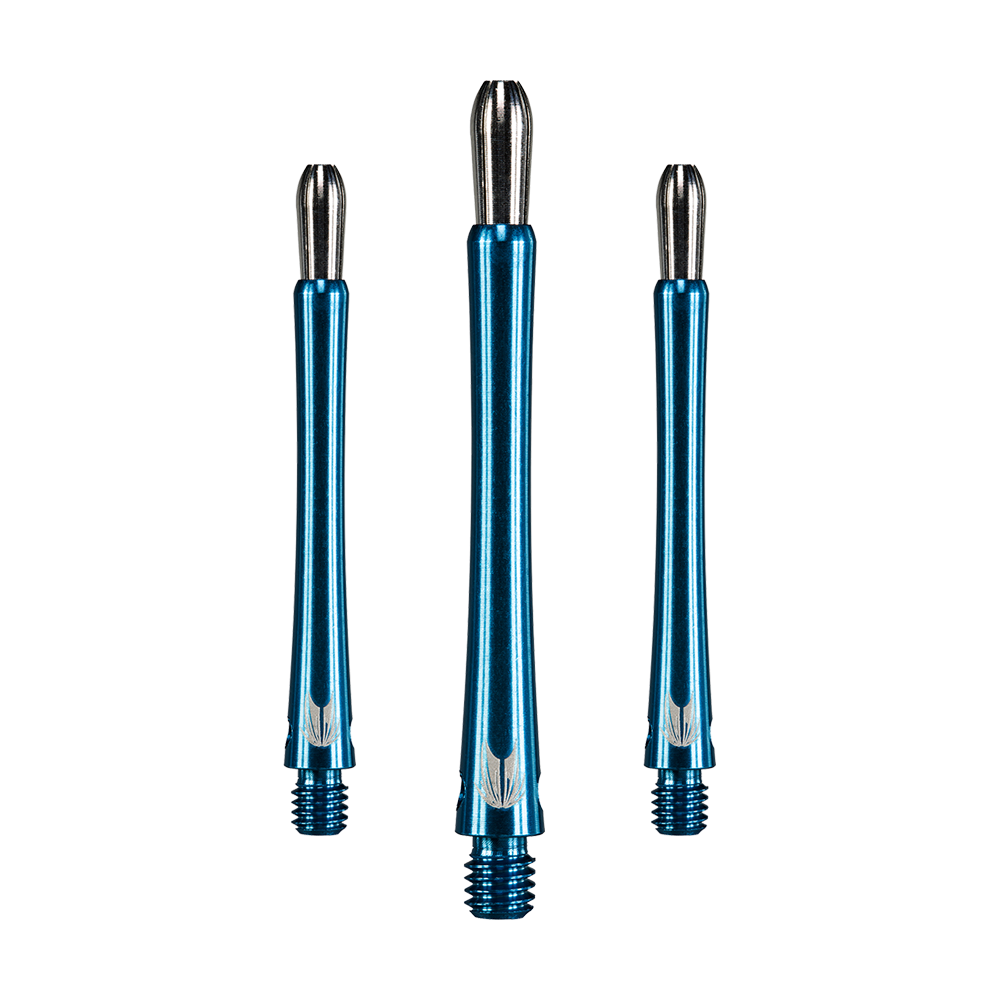 Target Grip Style Aluminium Shafts - Blau